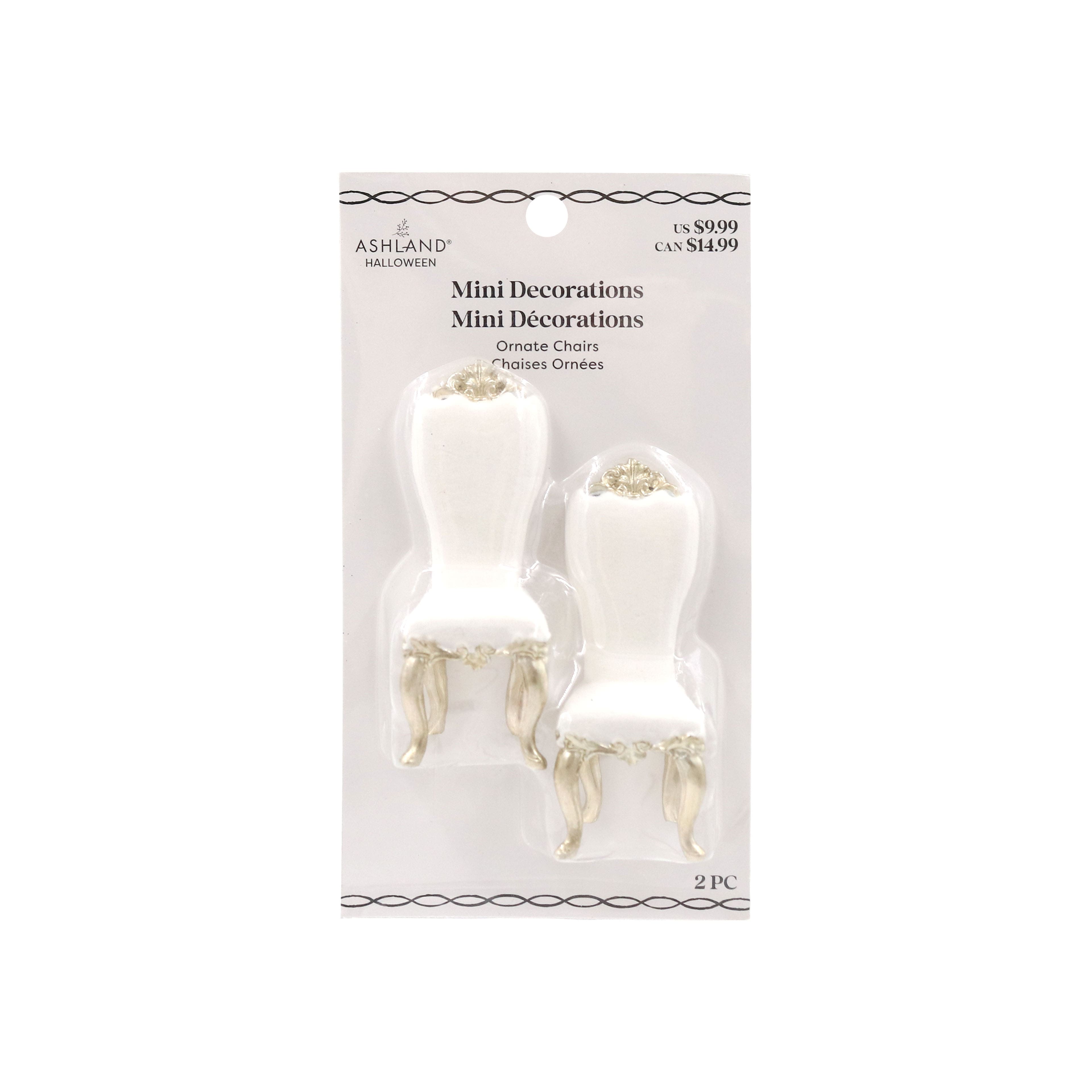 Mini Ornate Chair Decorations, 2ct. by Ashland®