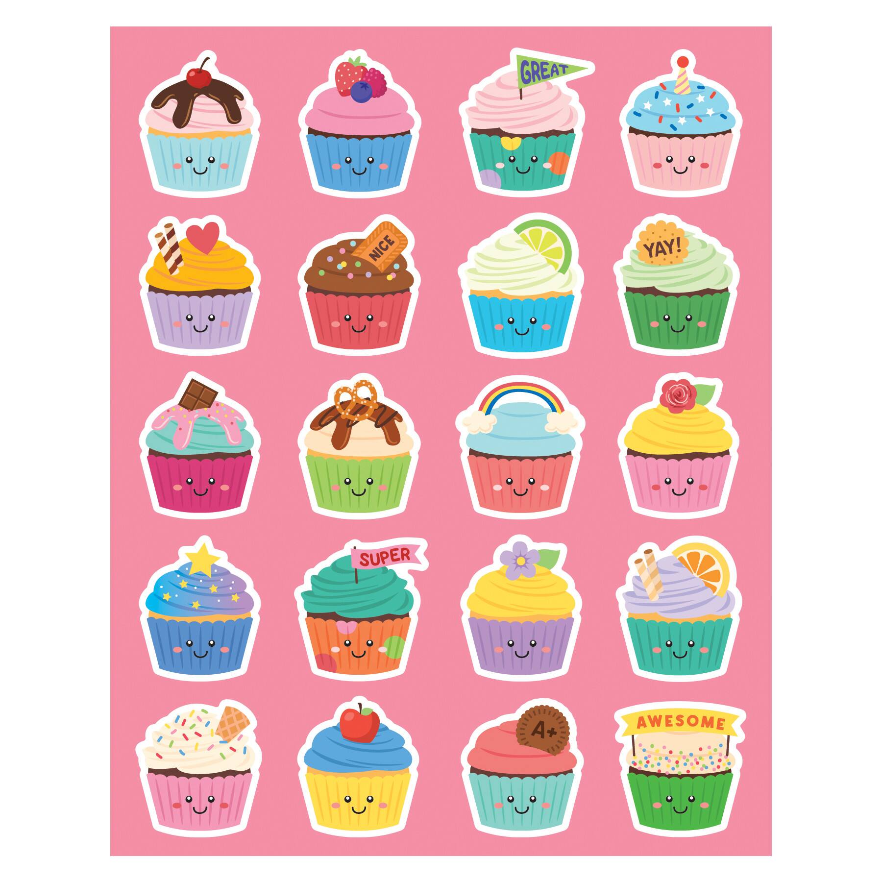Teacher Created Resources® Cupcake Smelly Stickers, 6 Packs of 120