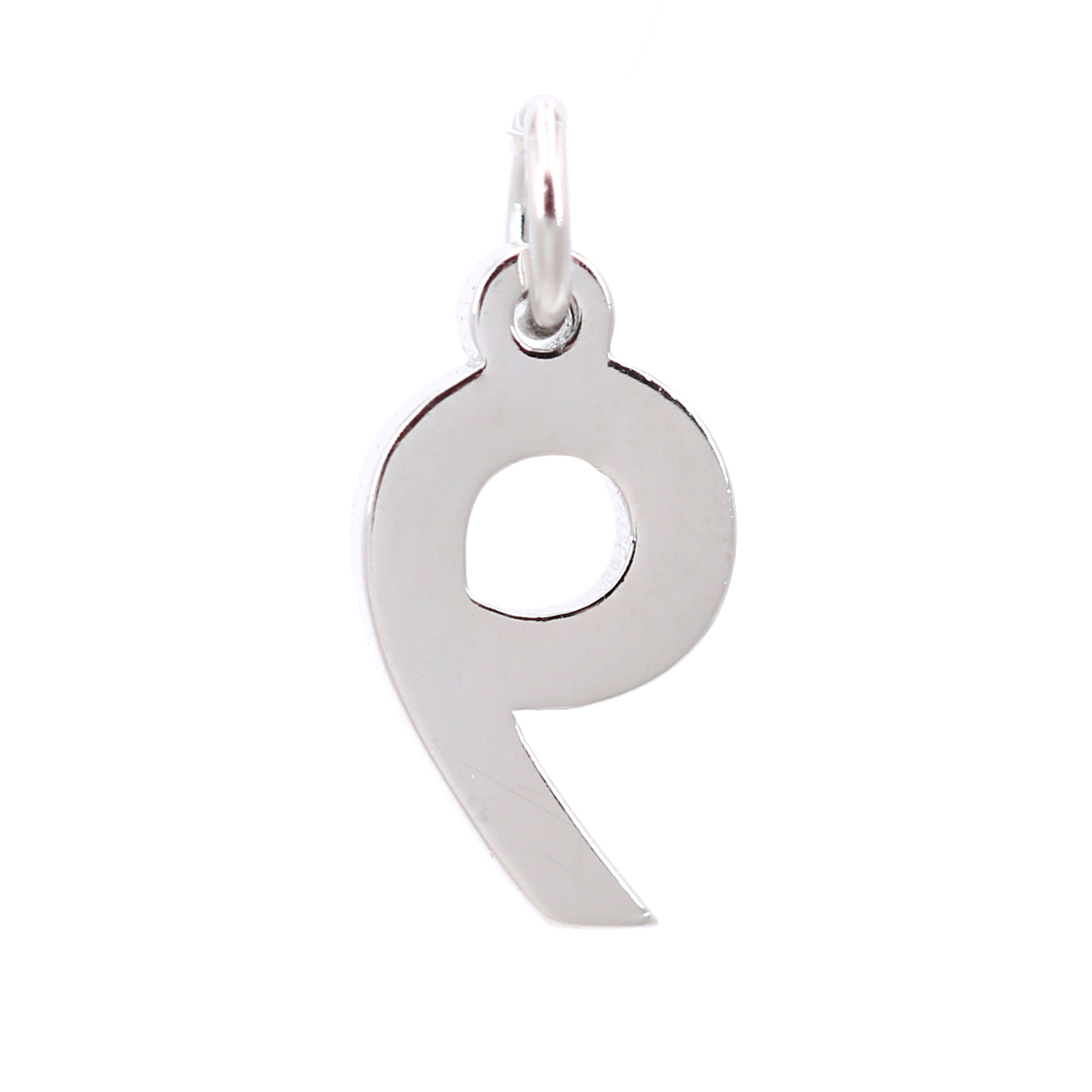12 Pack: Sterling Silver Number Charm by Bead Landing™