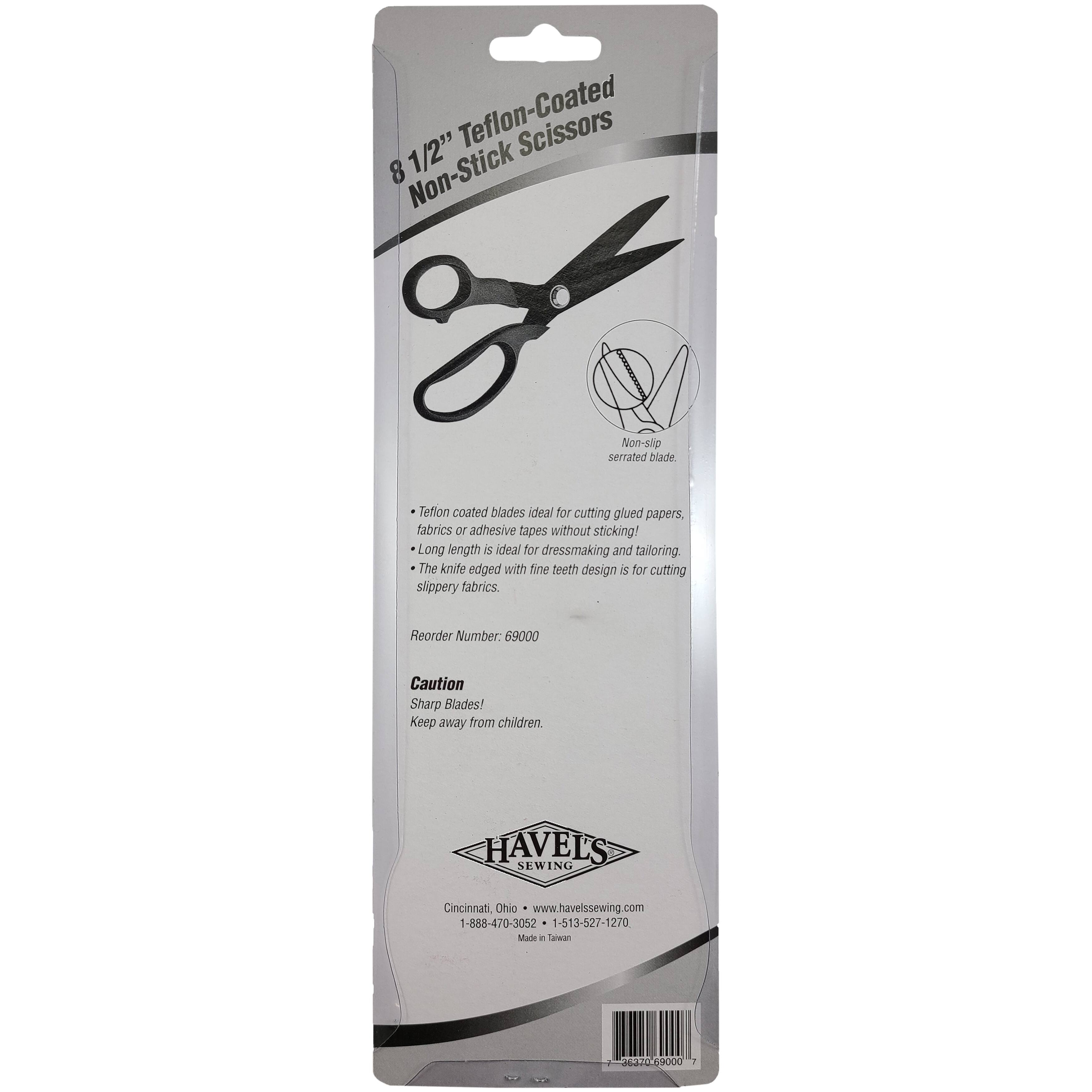 Havel&#x27;s&#x2122; 9&#x22; Non-Stick Serrated Fabric Scissors