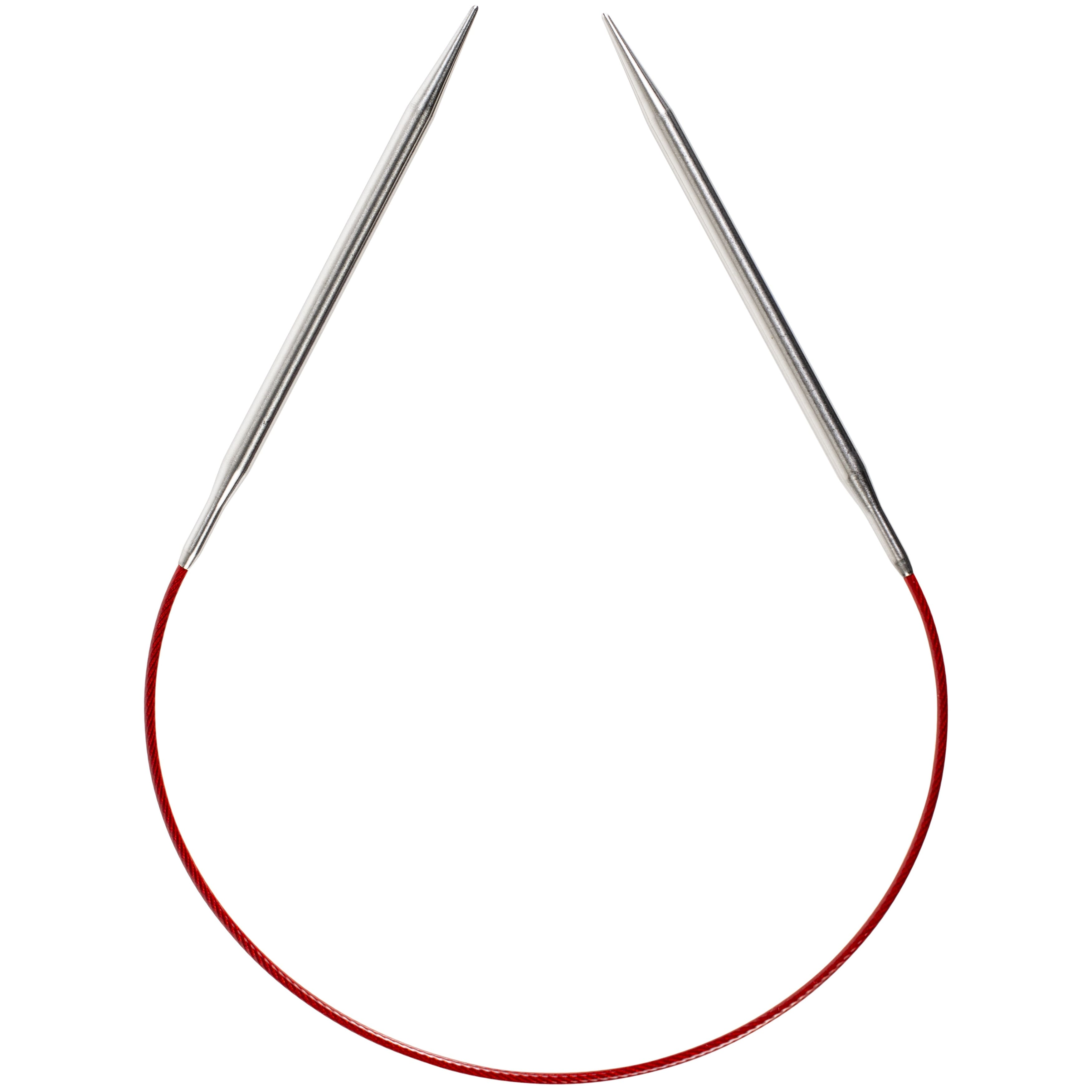 ChiaoGoo RED Lace&#x2122; 16&#x22; Stainless Circular Knitting Needles