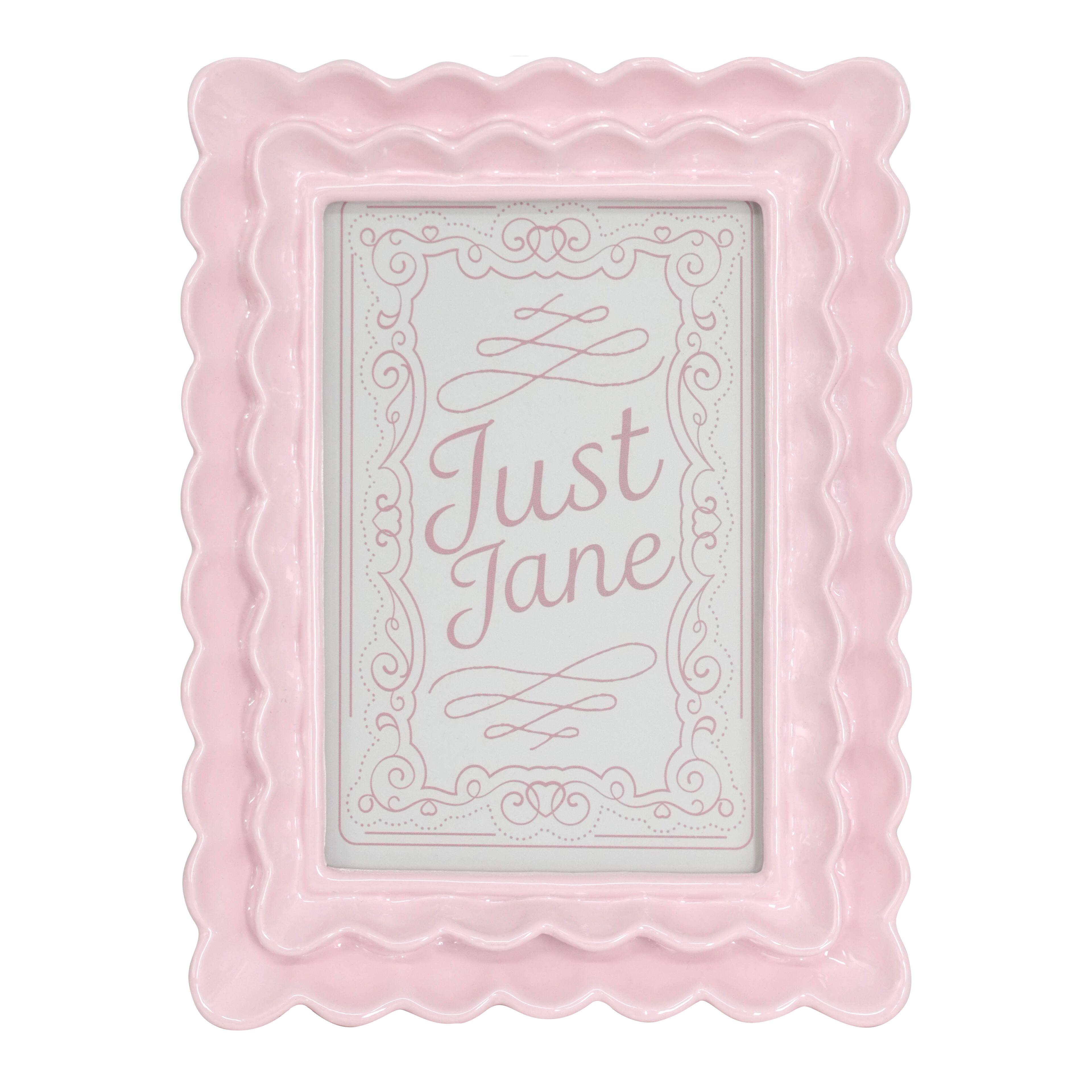 Just Jane 4" x 6" Layered Wave Frame by Studio Décor®