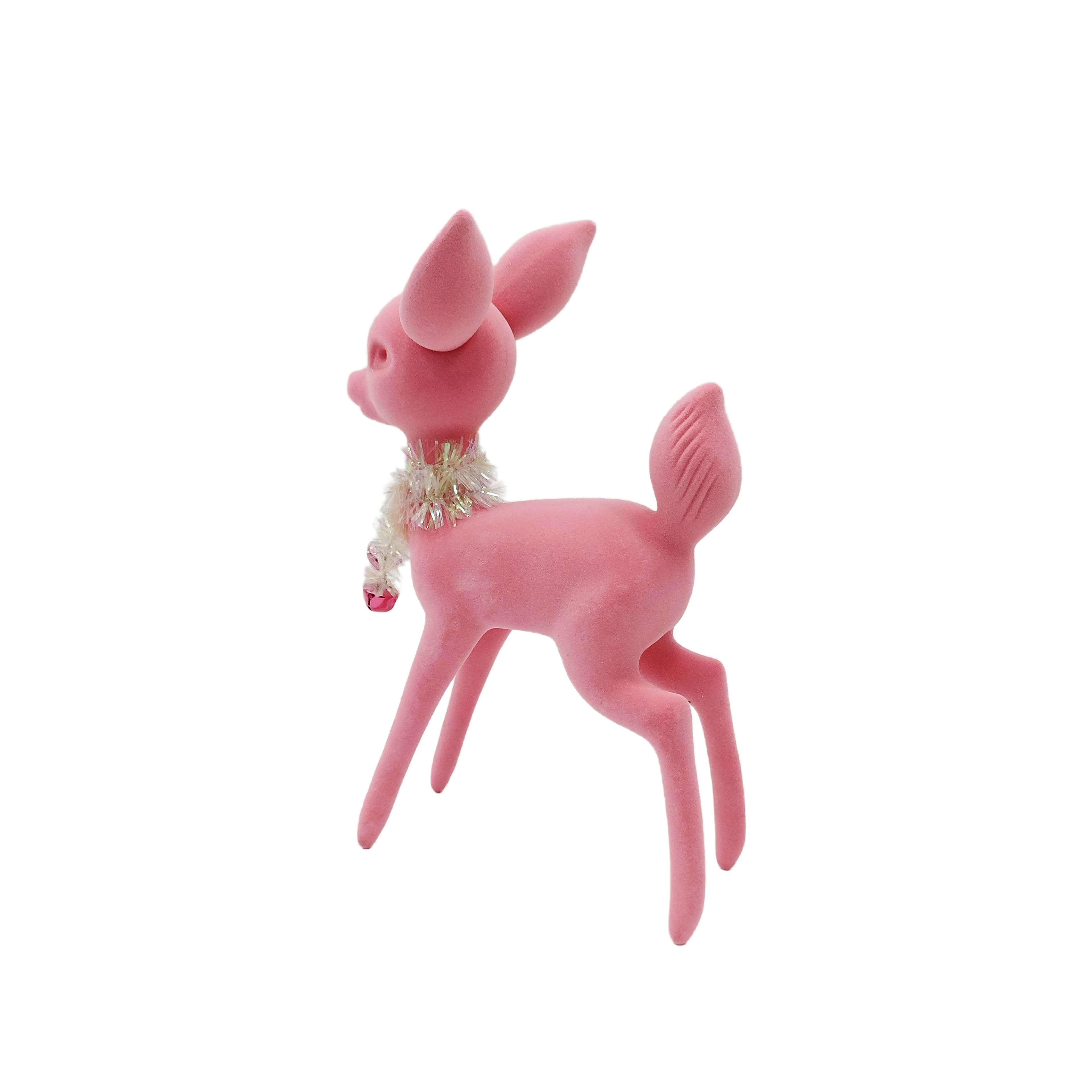 Flocked Deer Tabletop D&#xE9;cor by Ashland&#xAE;