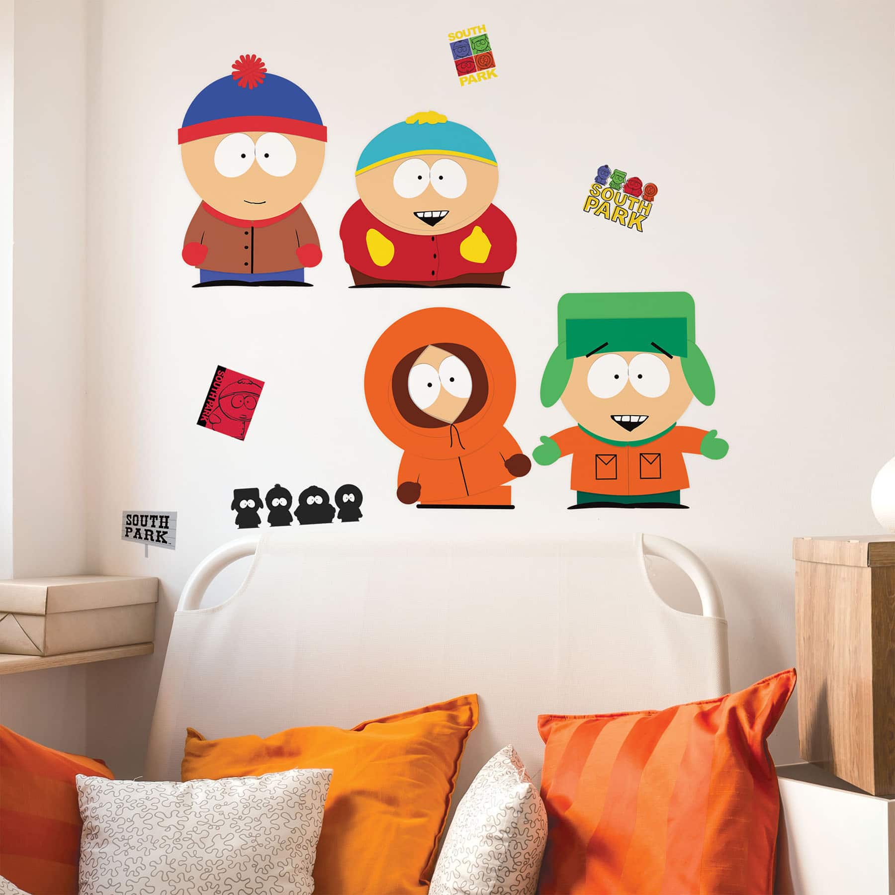RoomMates South Park XL Giant Peel &#x26; Stick Wall Decals