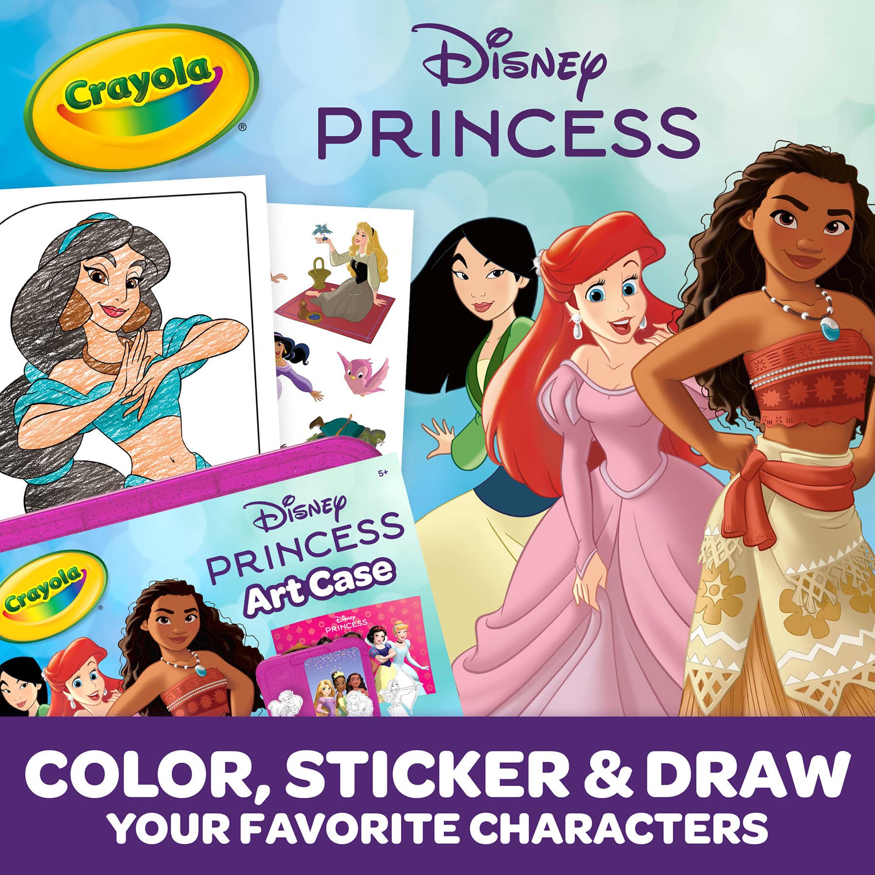 Crayola&#xAE; Disney Princess Coloring Art Case