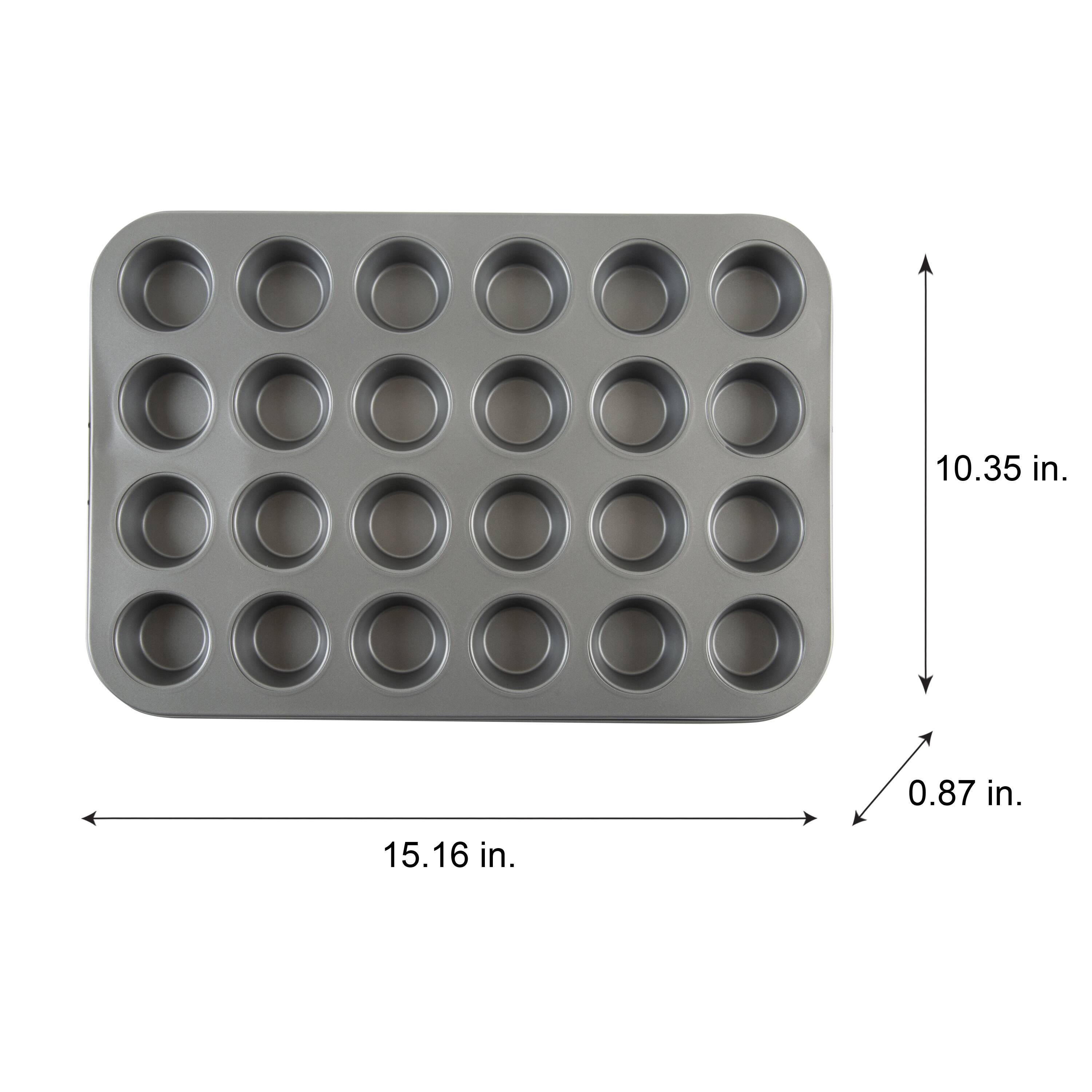 Kitchen Details 24-Cavity Mini Cupcake Pan