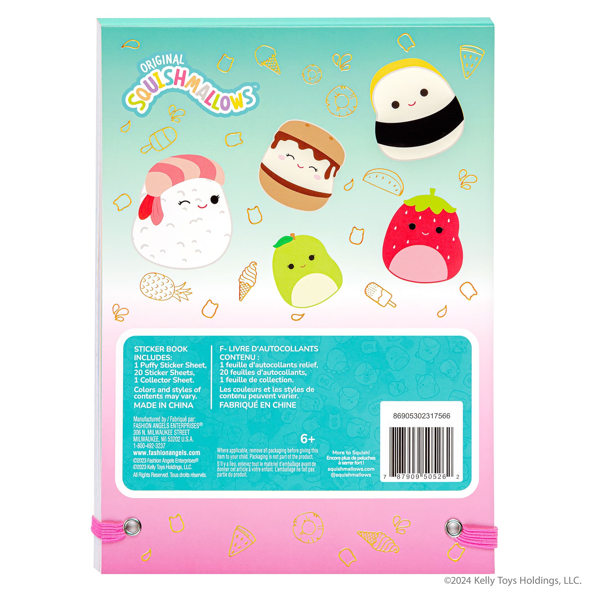 Yum-Yum Squishmallows Food Stickers | Michaels