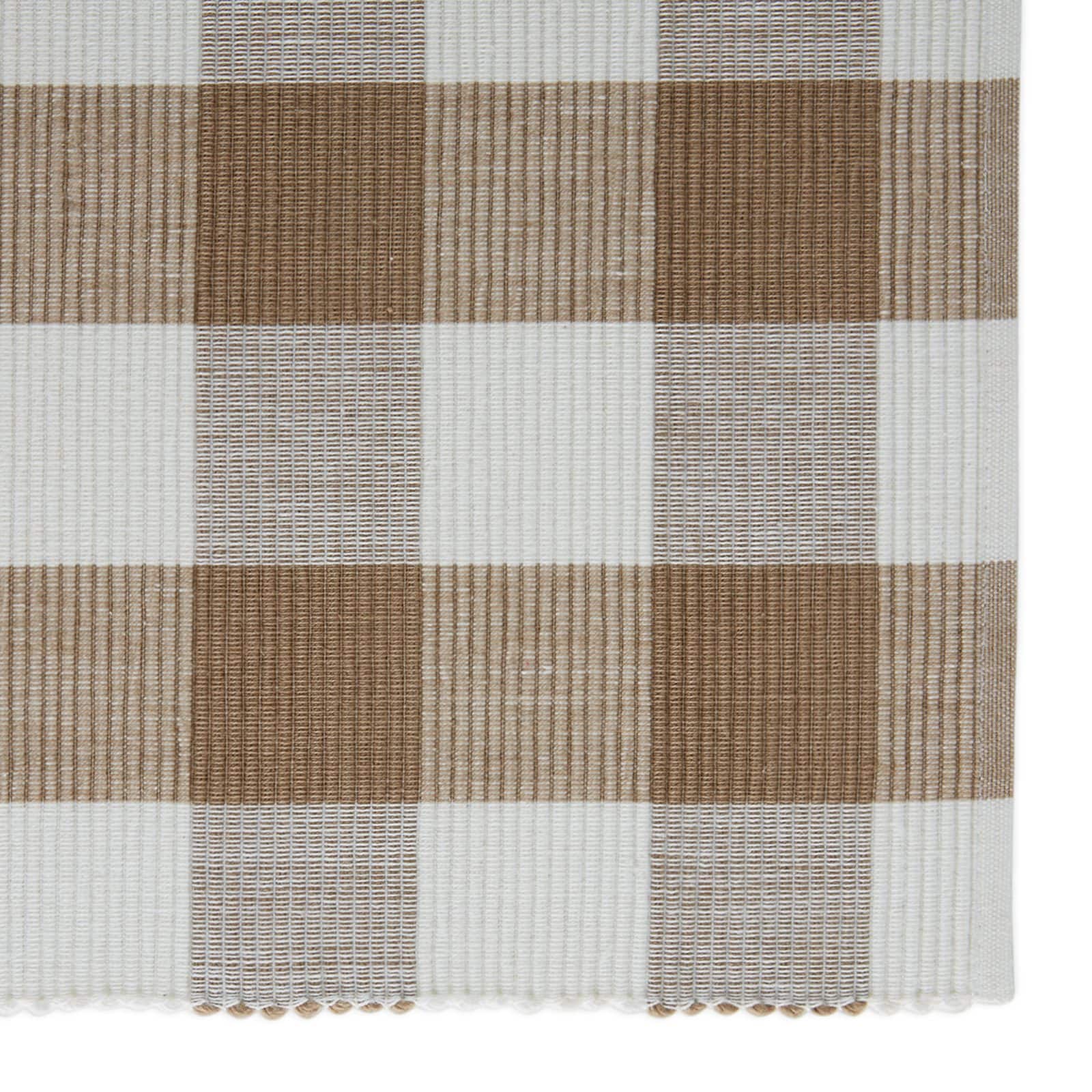DII® Buffalo Check Ribbed Placemat, 6ct.