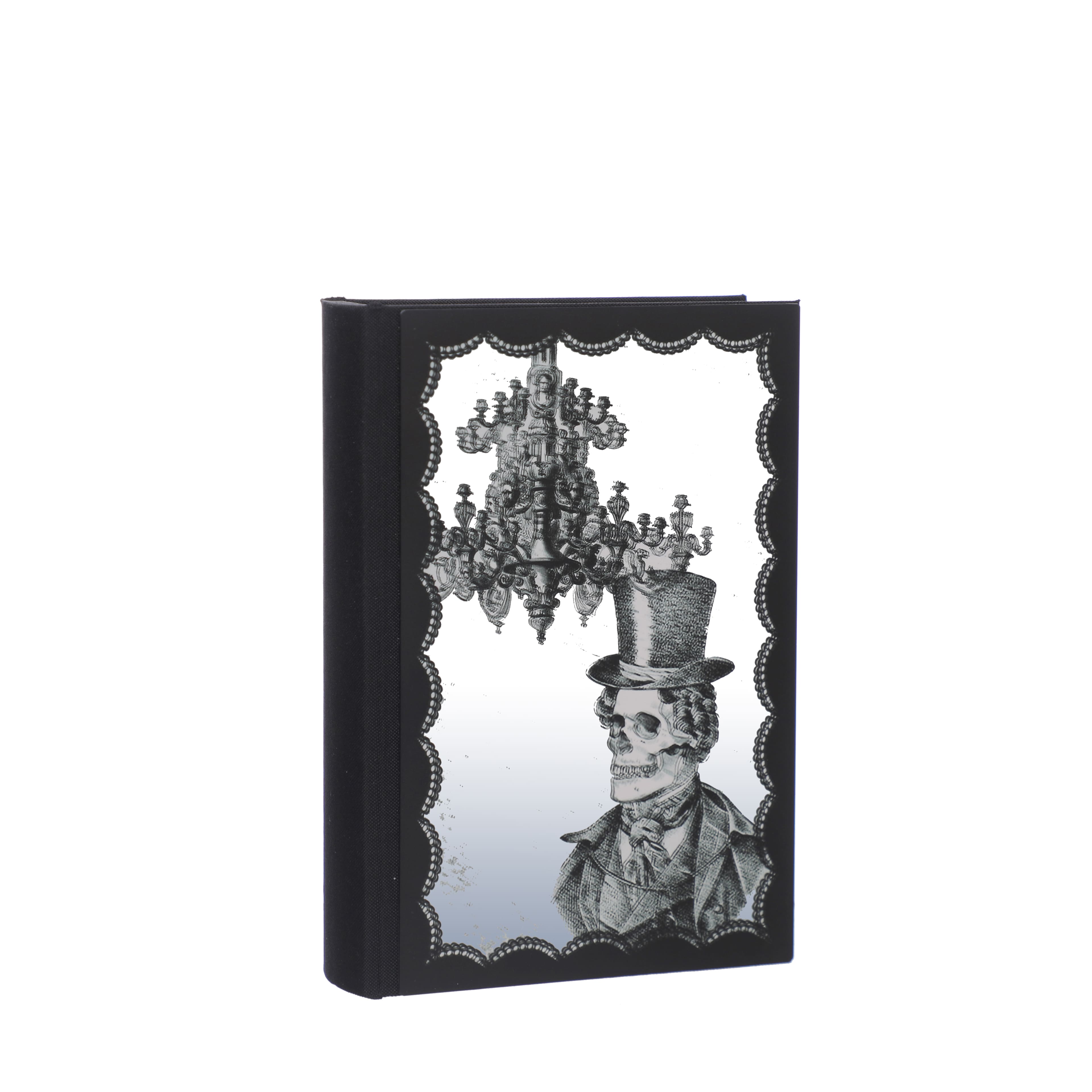 Assorted 8&#x22; Mirror Skeleton Tabletop Faux Glass Book, 1pc. by Ashland&#xAE;