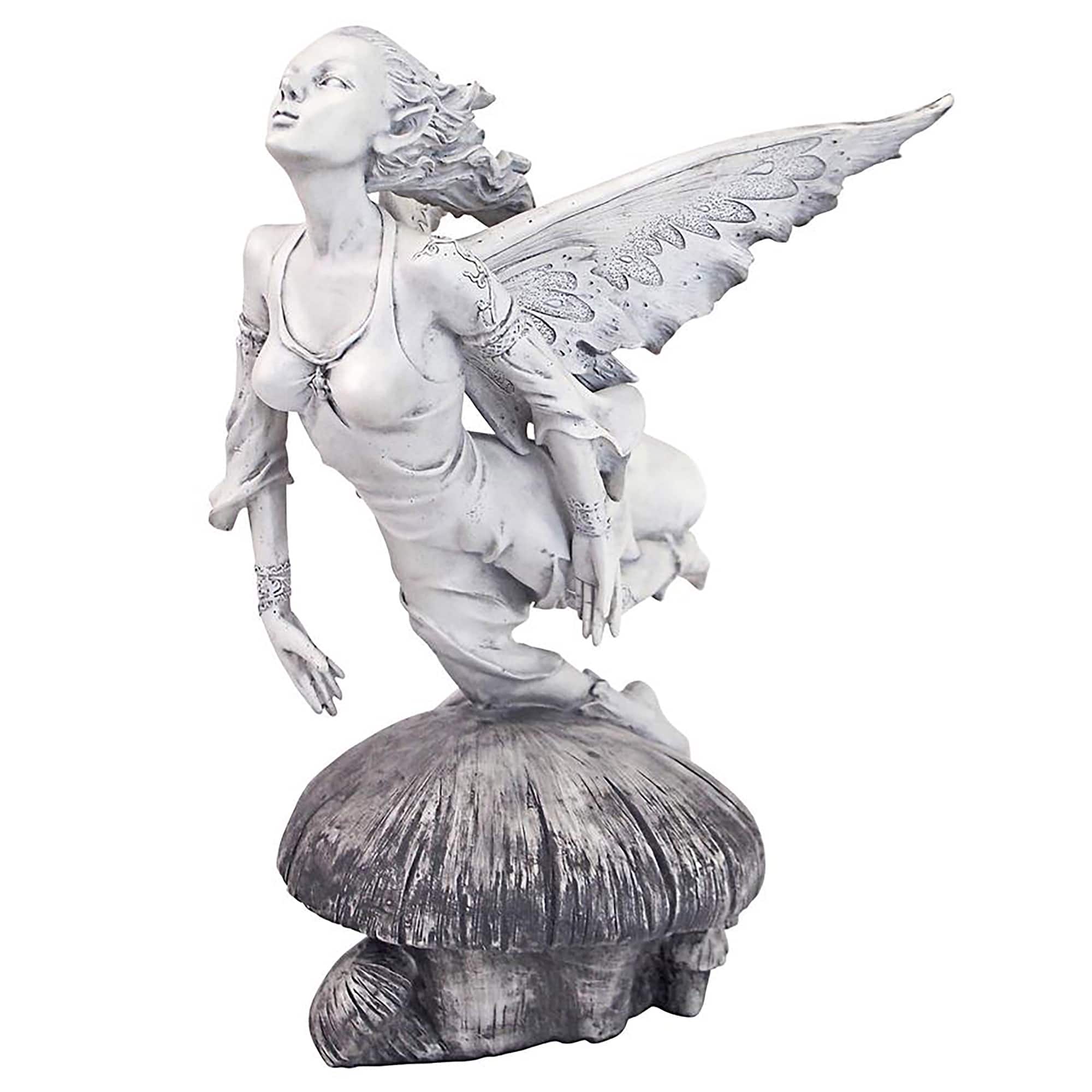 Design Toscano 11&#x22; Enchanted Flight of the Garden Fairy Statue