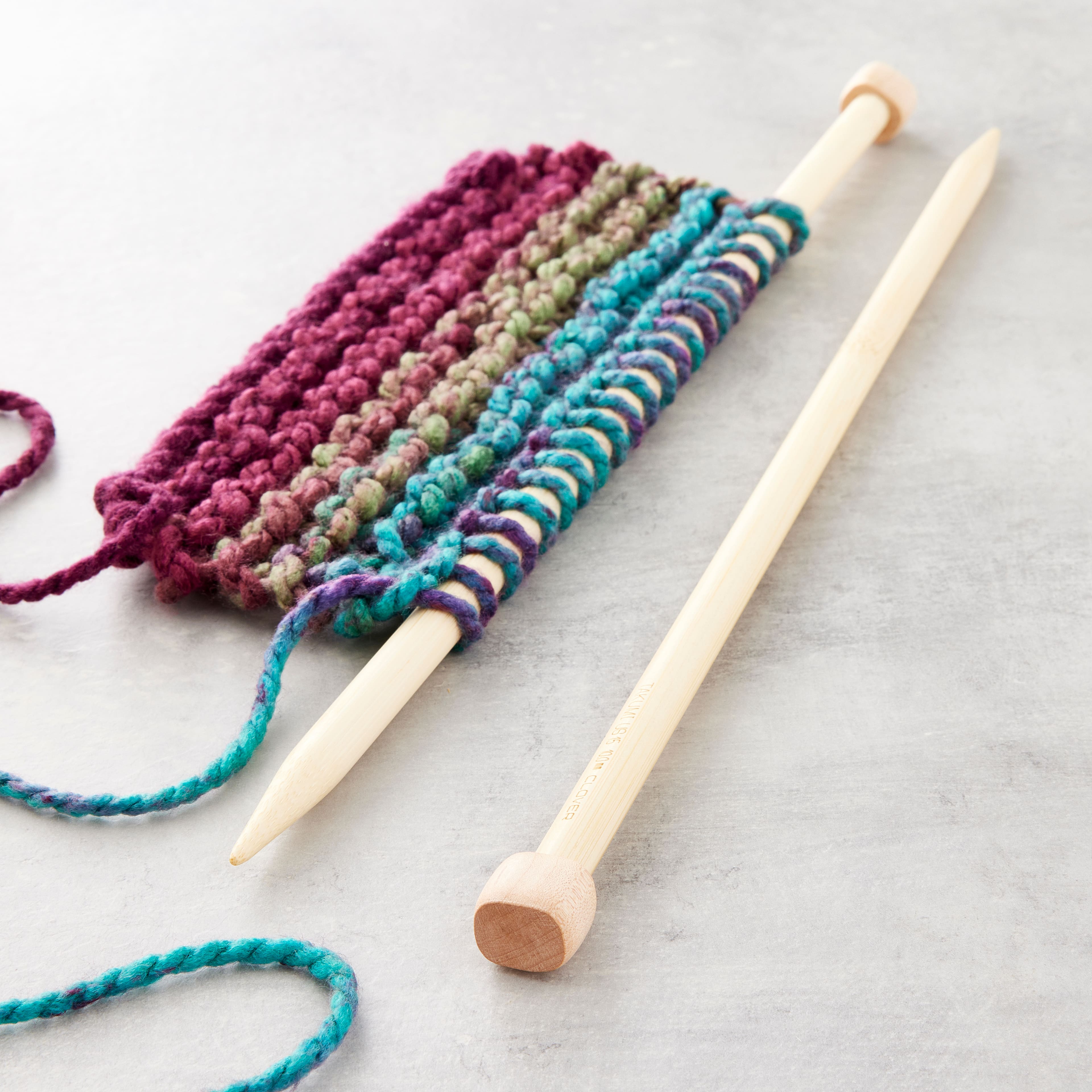 Takumi Bamboo Single Pointed Knitting Needles, 14”