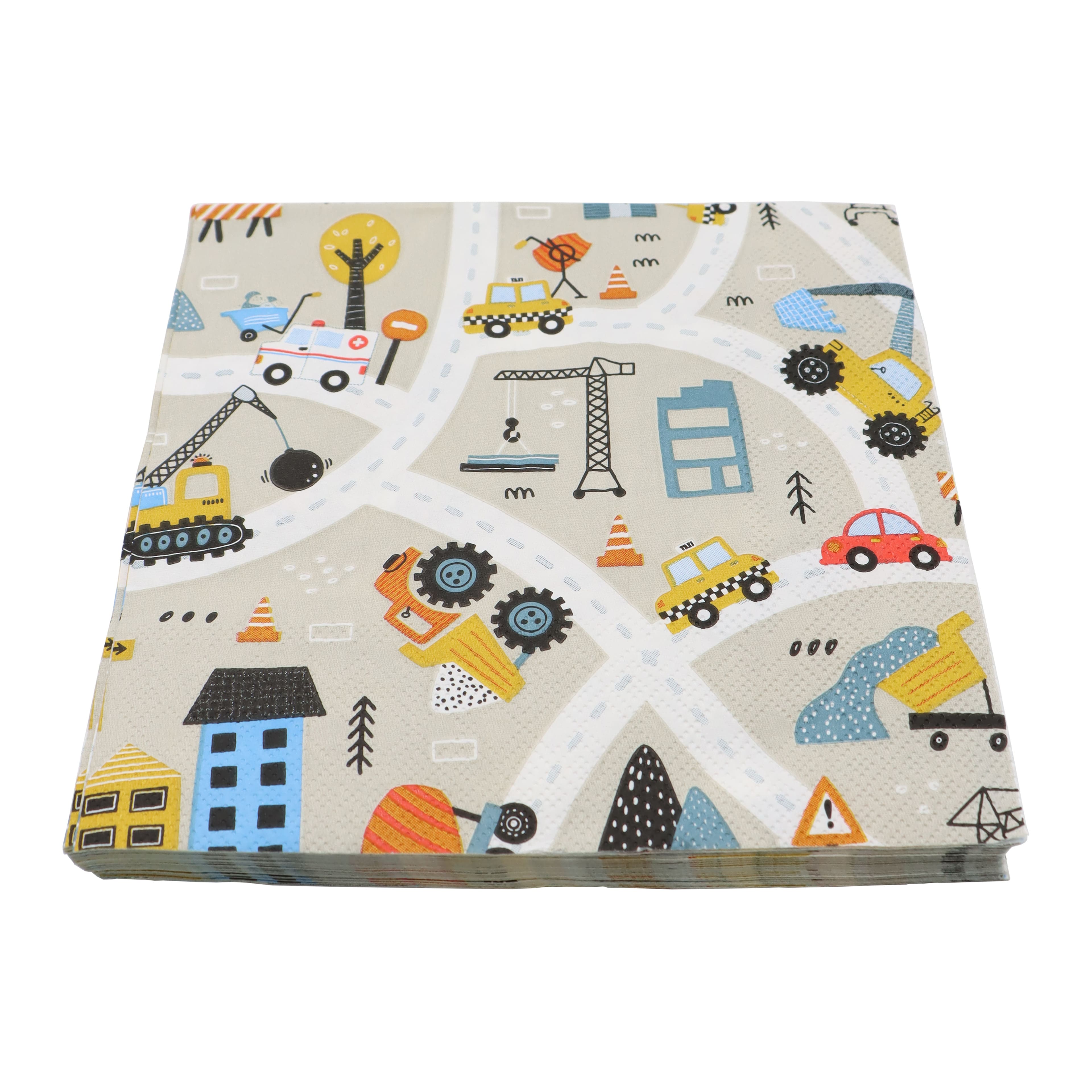 Construction Lunch Napkins, 20ct. by Celebrate It&#x2122;