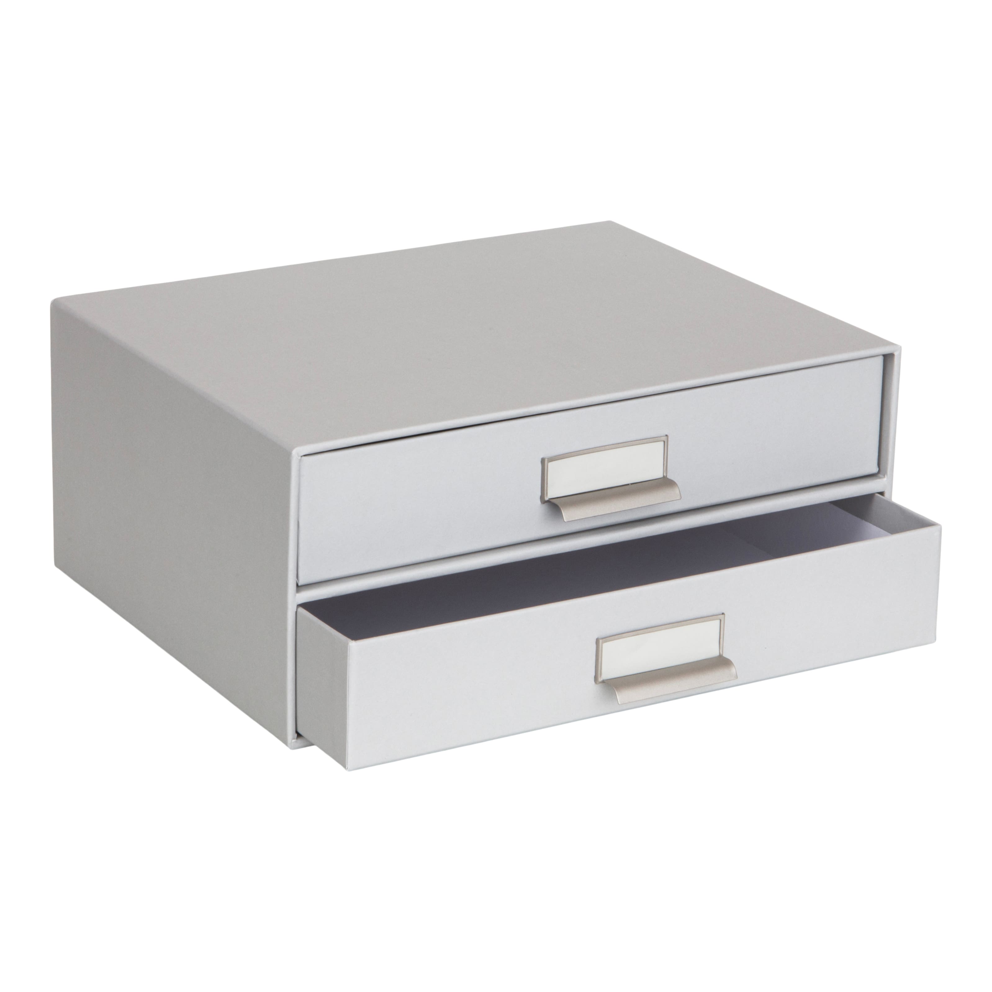 Birger Light Gray 2-Drawer Paperboard Chest