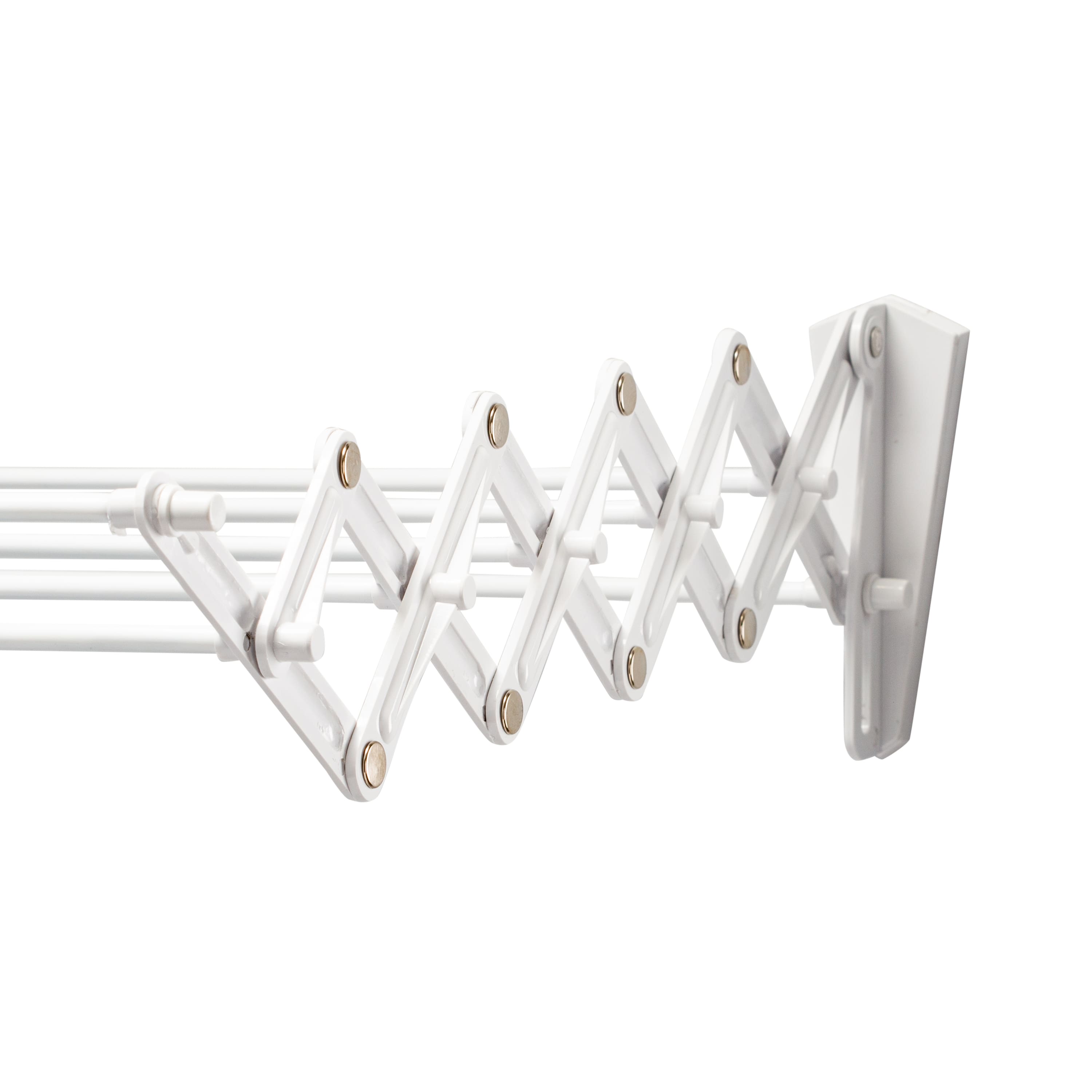 Woolite 24&#x22; Wide Collapsible Wall-Mount Drying Rack