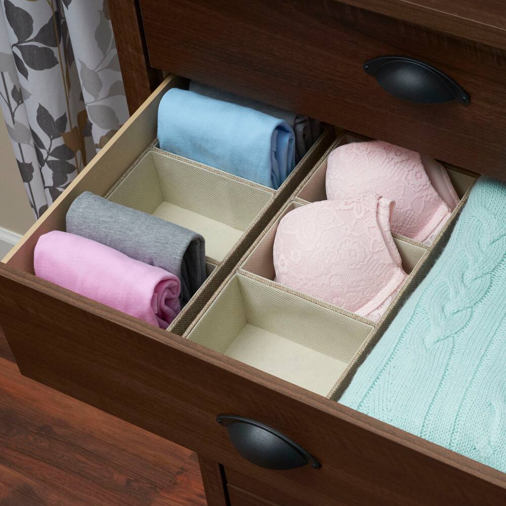 Household Essentials 3-Compartment Drawer Organizer