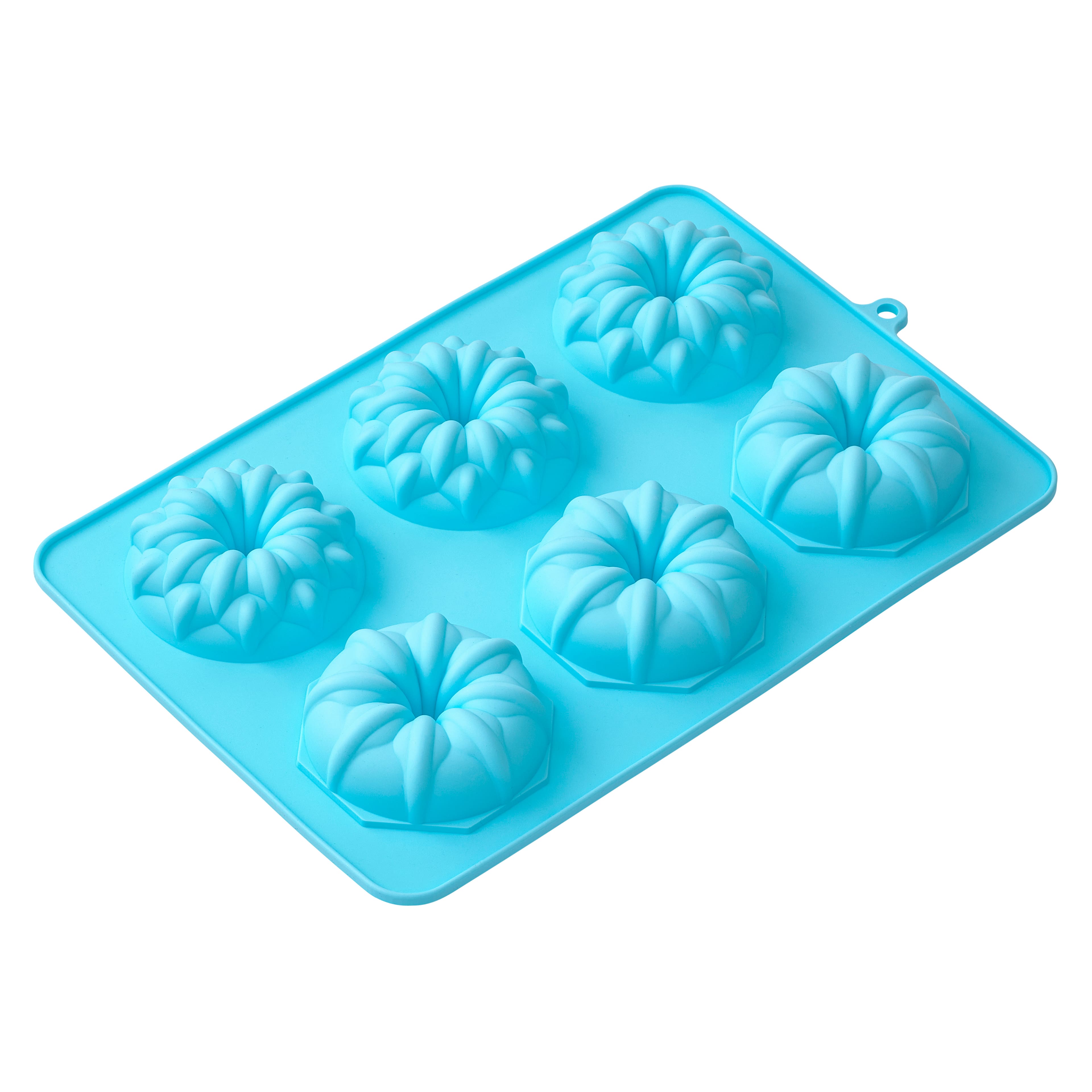 6 Pack: Fluted Silicone Treat Mold by Celebrate It&#x2122;