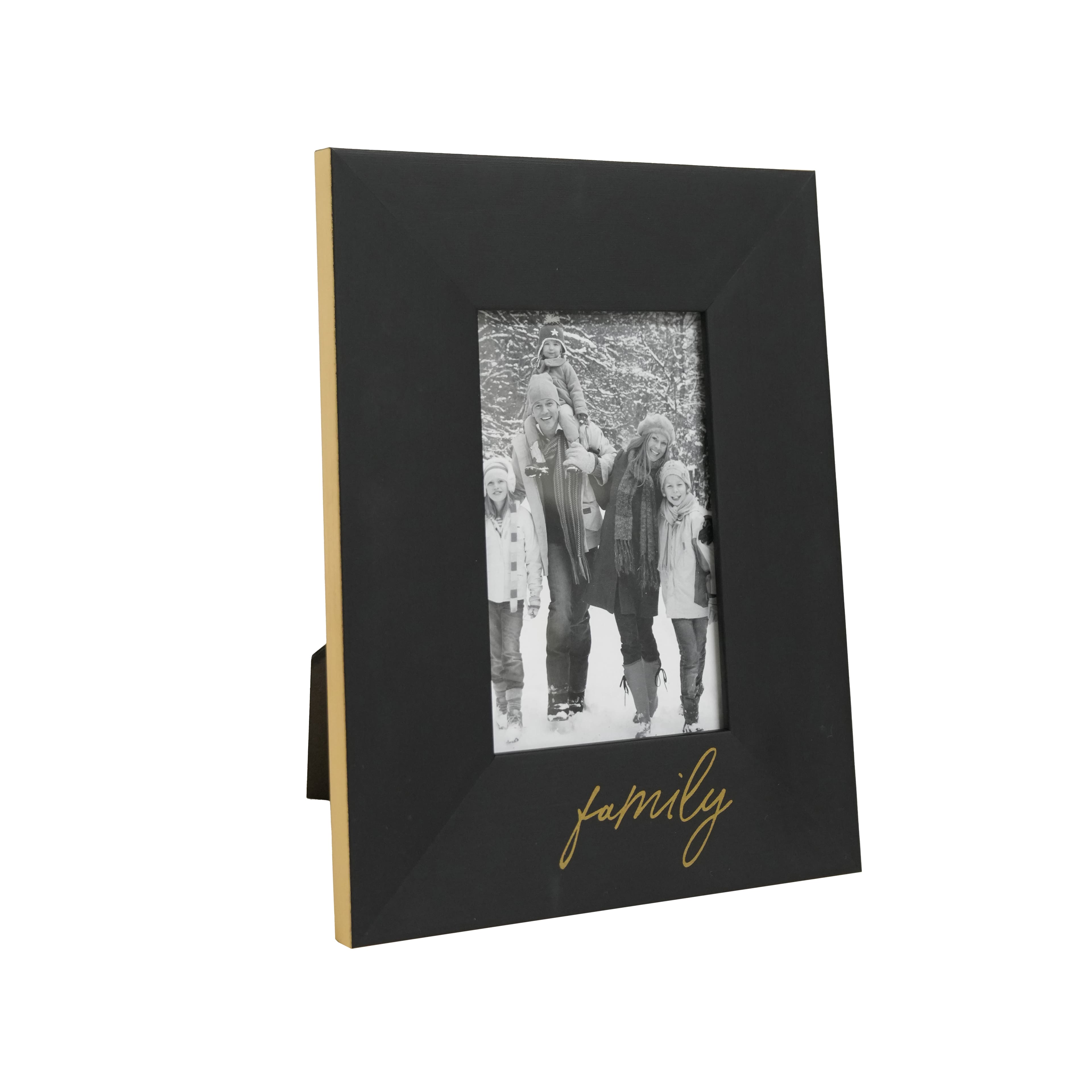 4&#x22; x 6&#x22; Black Family Frame by Studio D&#xE9;cor&#xAE;