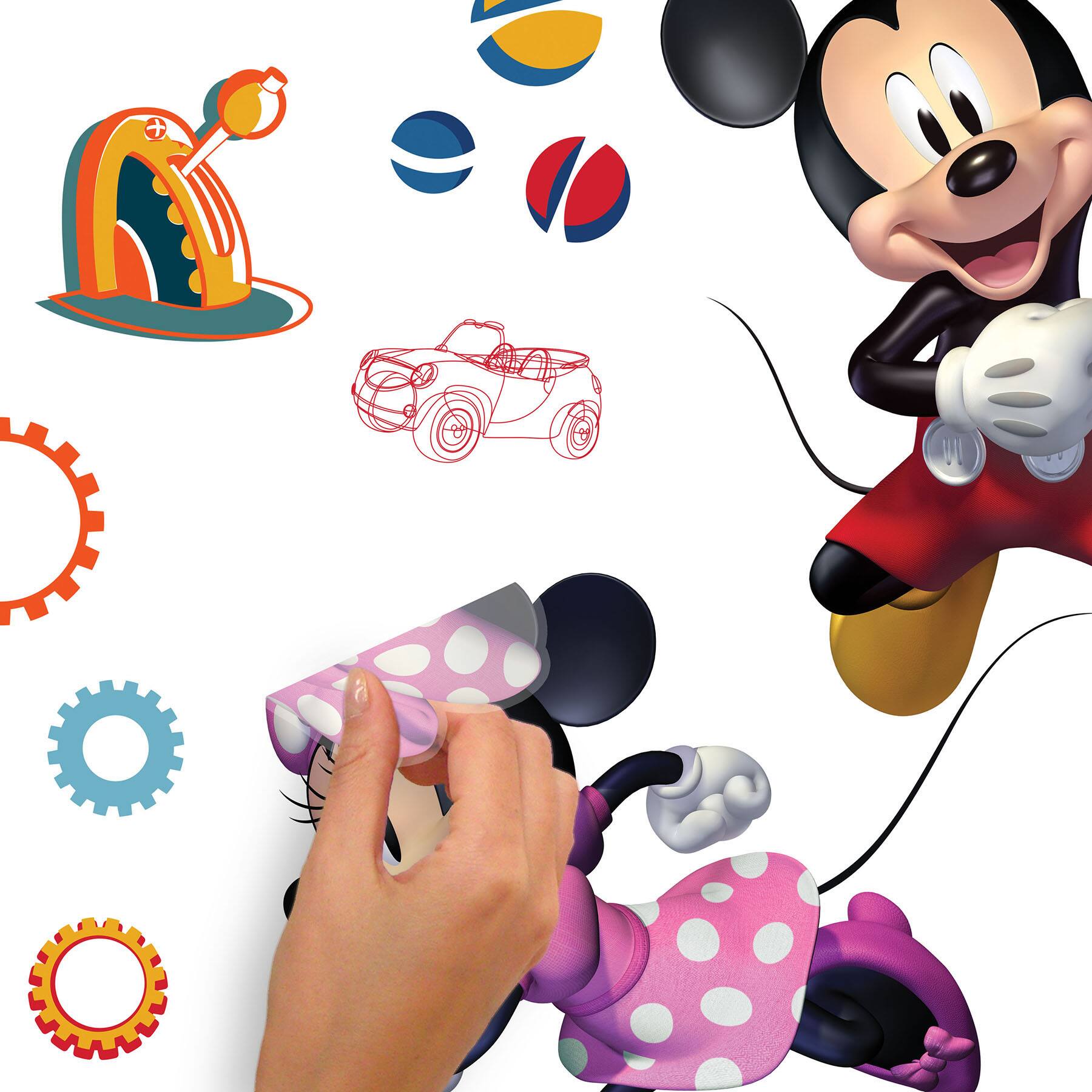 RoomMates Mickey and Friends Growth Chart Peel & Stick Wall Decals