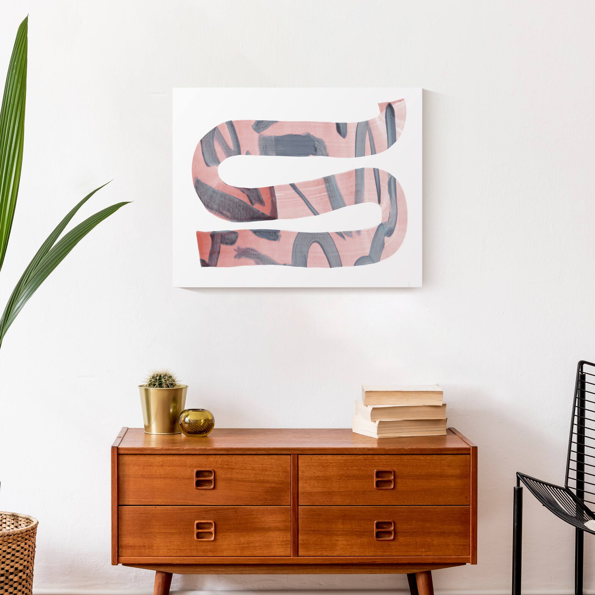 Abstract Strokes 20&#x22; x 16&#x22; Canvas Wall Art