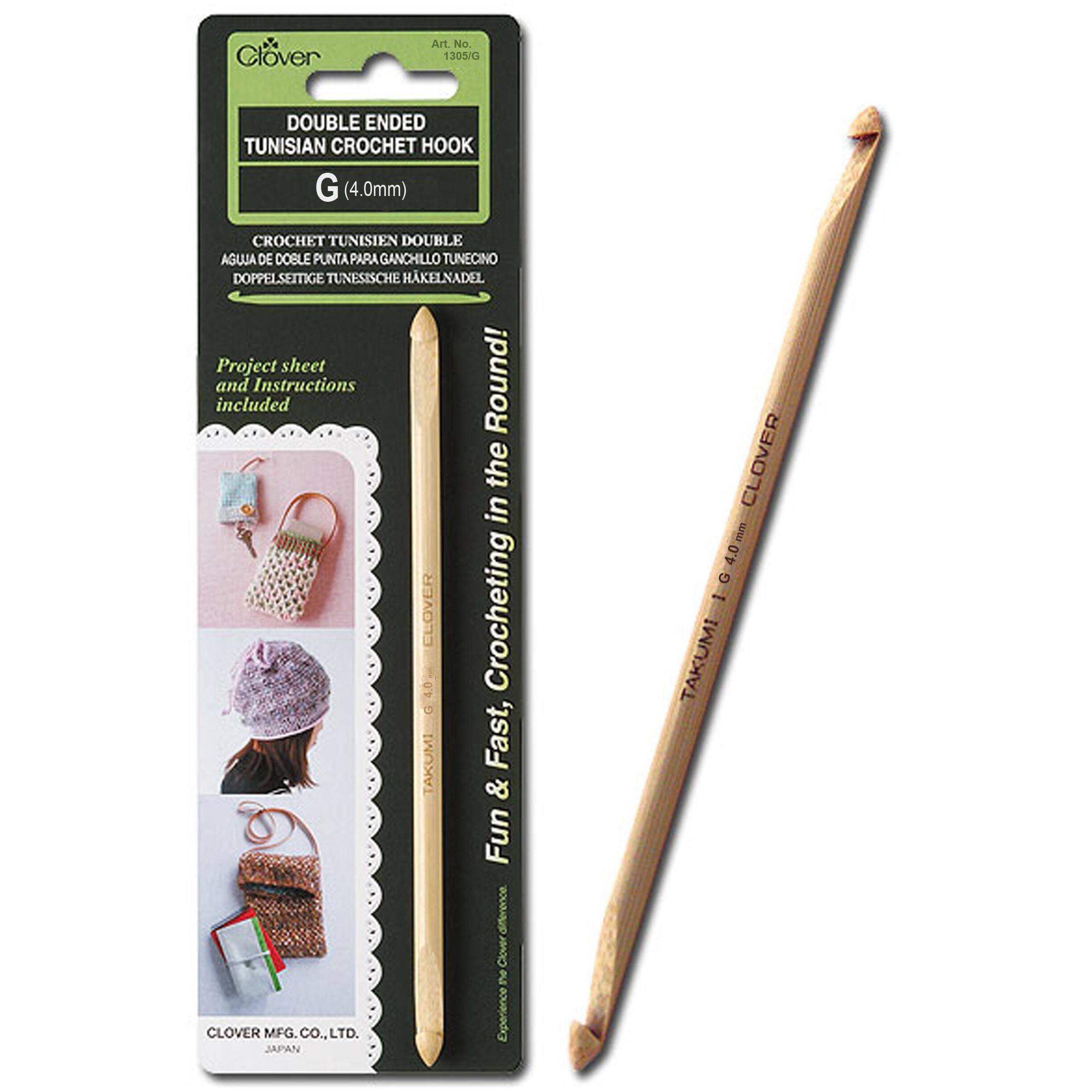 Clover Double Ended Tunisian Crochet Hook