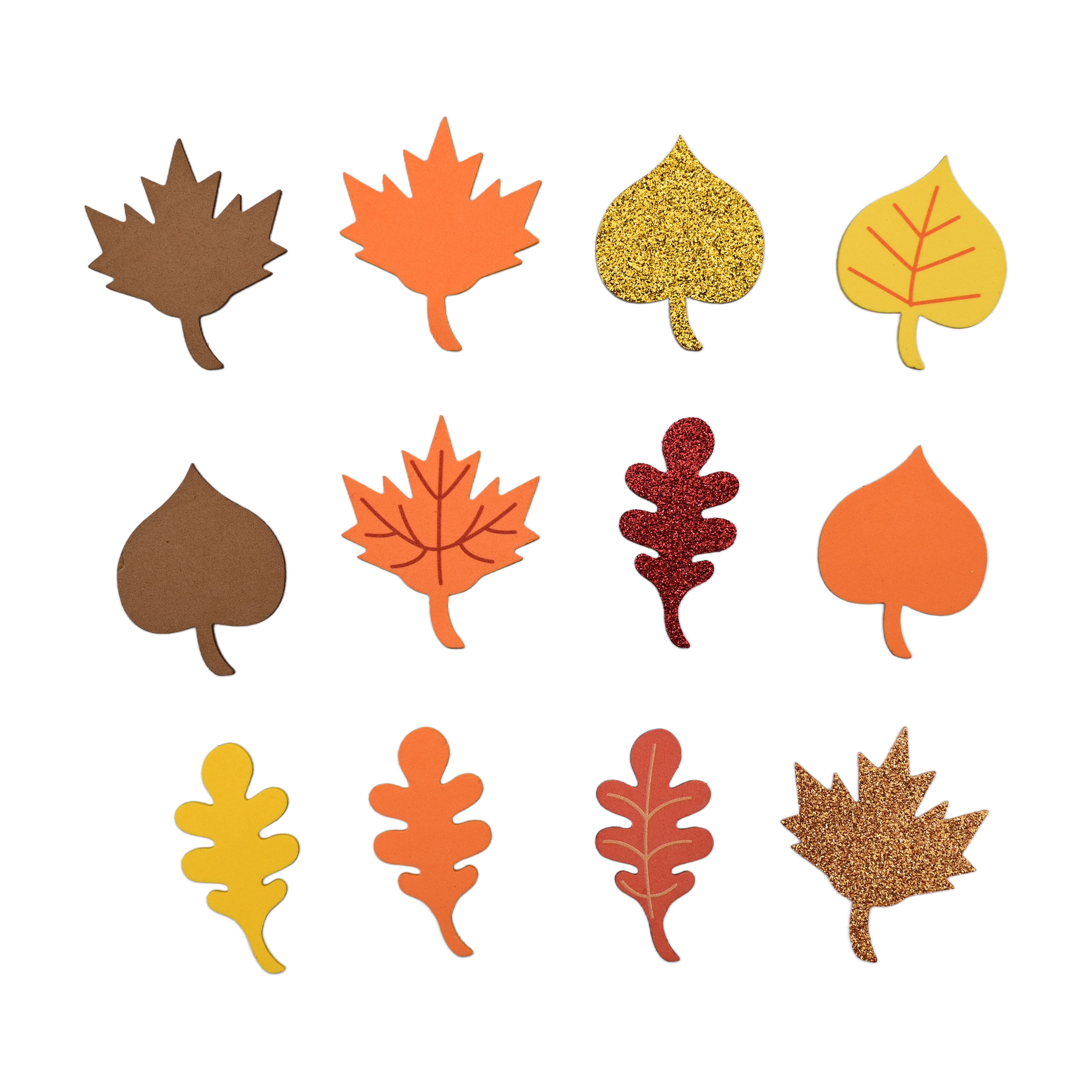 Leaf Foam Stickers, 120ct. by Creatology&#x2122;