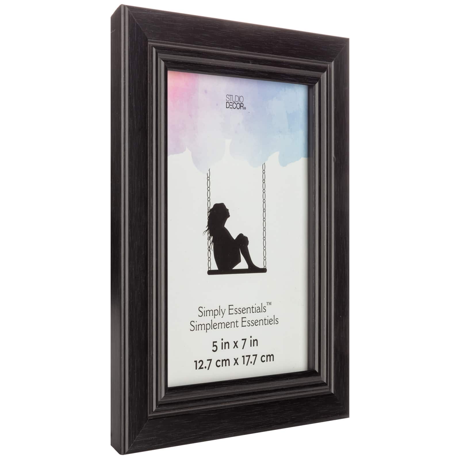 Black Mill Valley Frame, Simply Essentials&#x2122; by Studio D&#xE9;cor&#xAE;