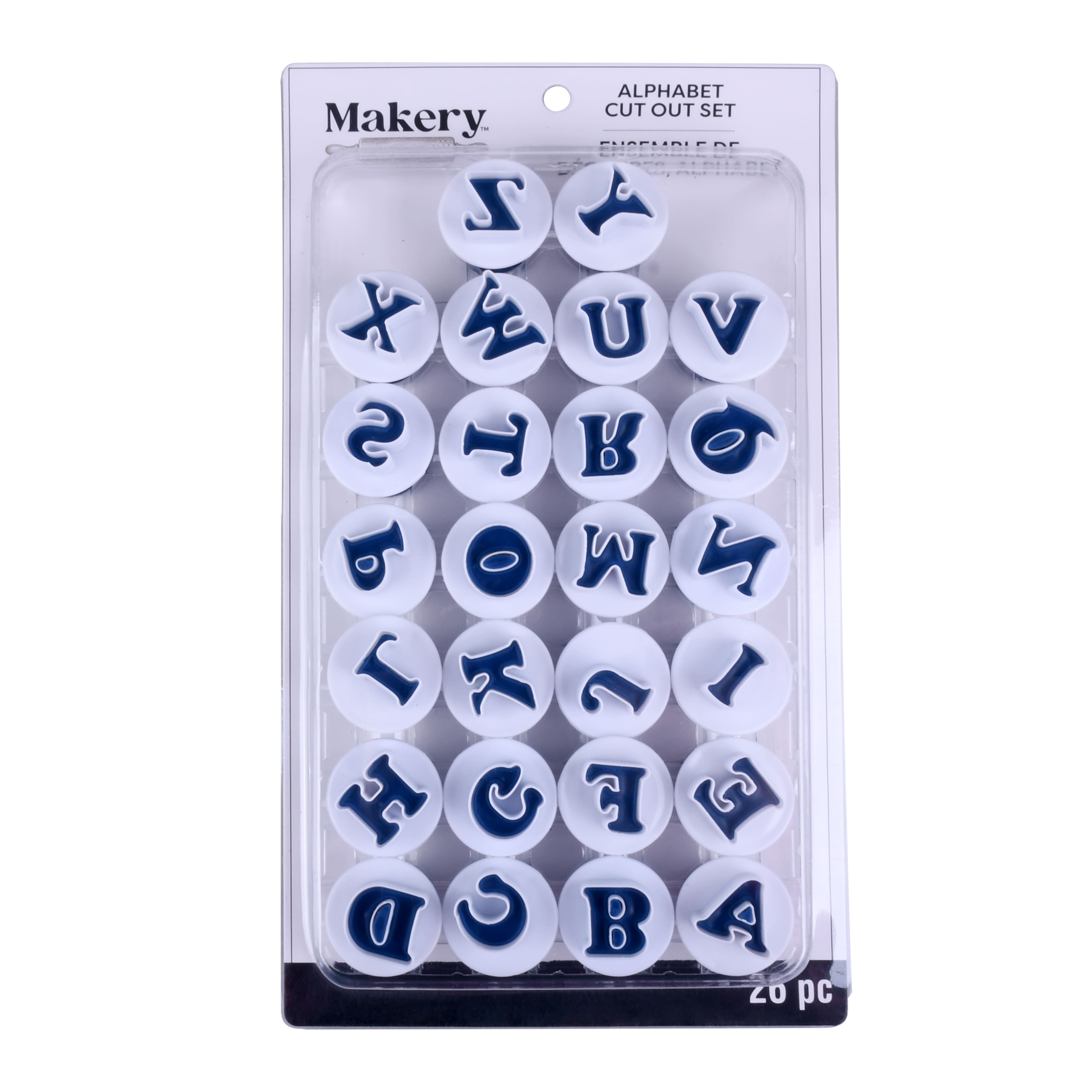 Alphabet Cutout Set by Makery&#x2122;