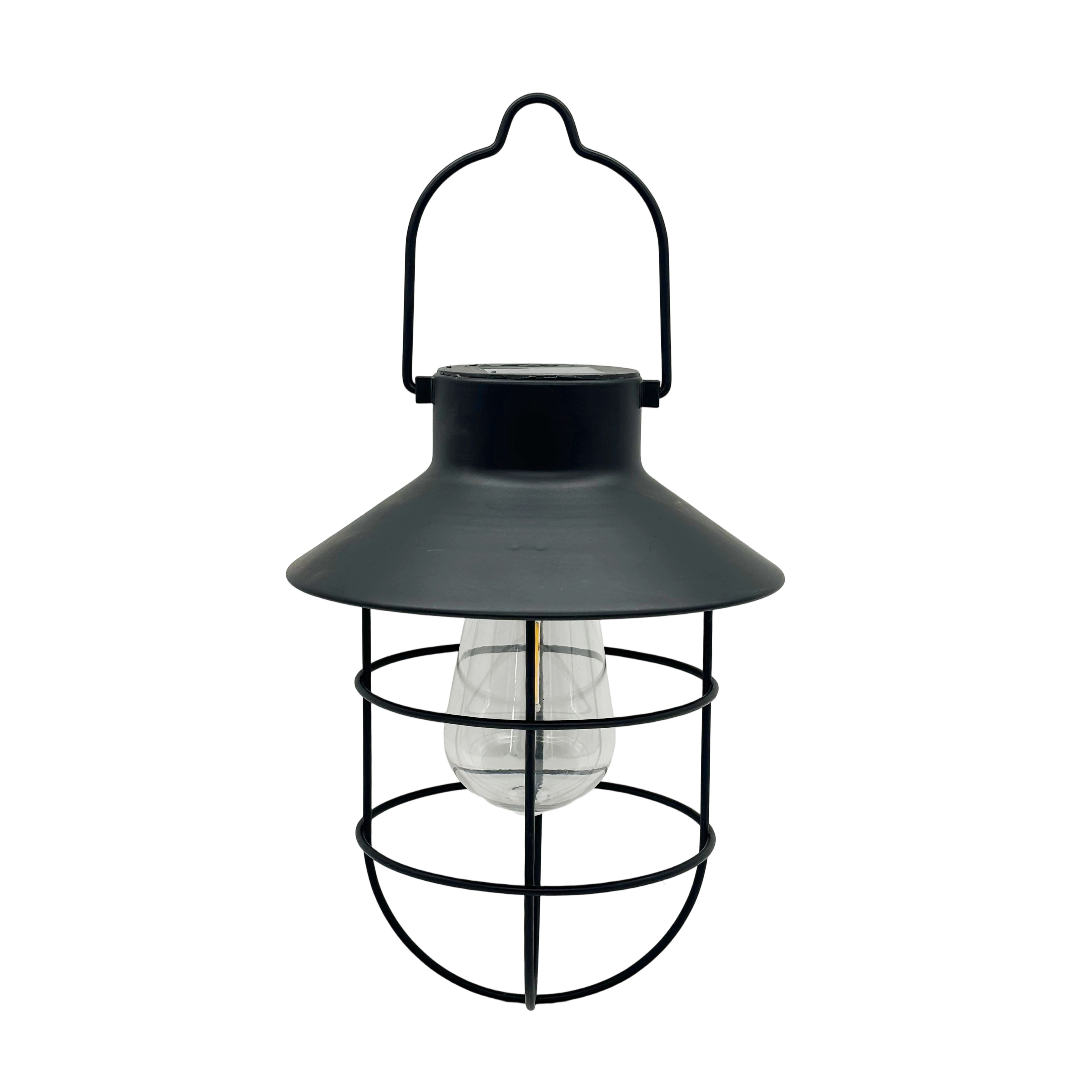 9&#x22; Black Hanging Solar Lantern by Ashland&#xAE;
