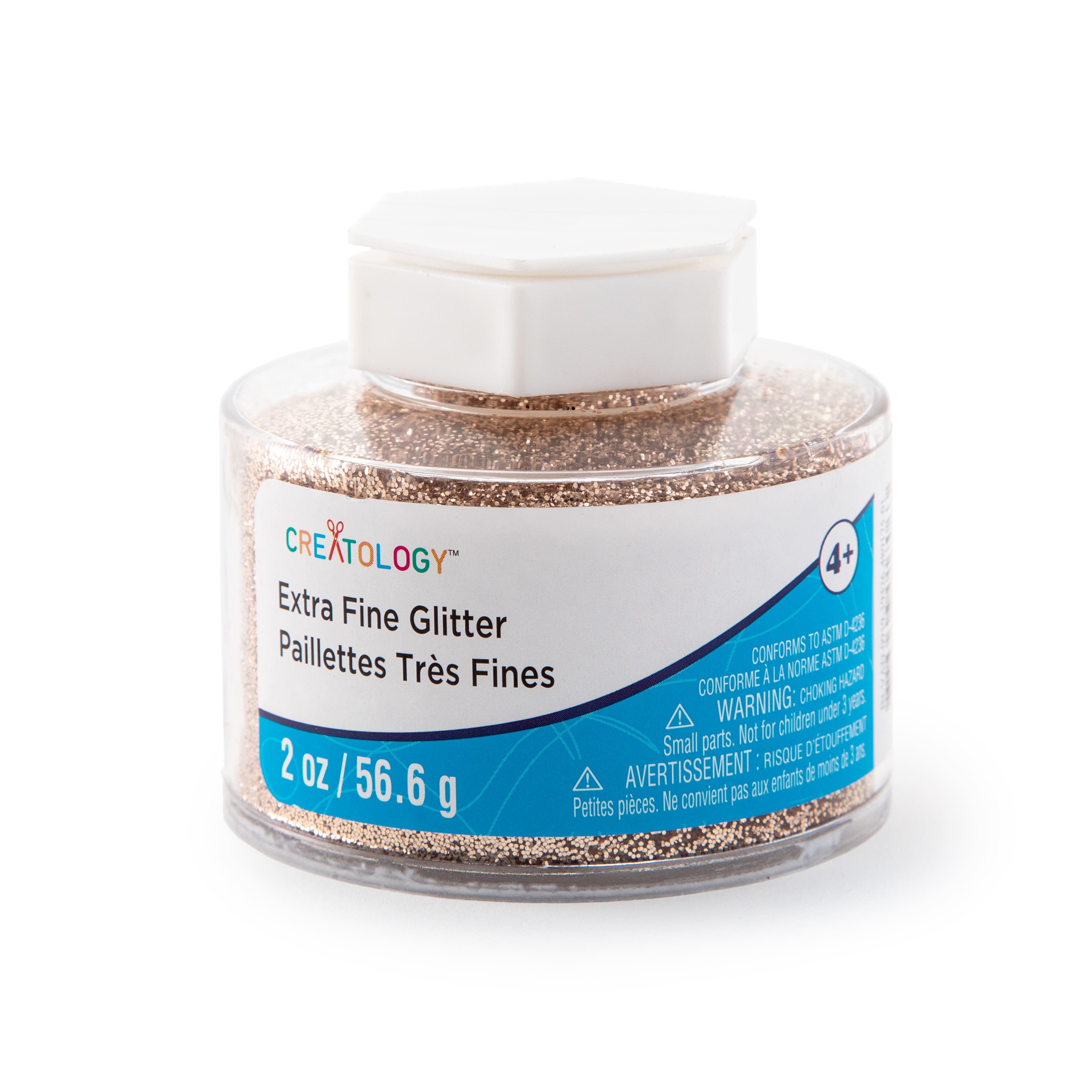 12 Pack: 2oz. Antique Gold Fine Glitter Stacker By Creatology™