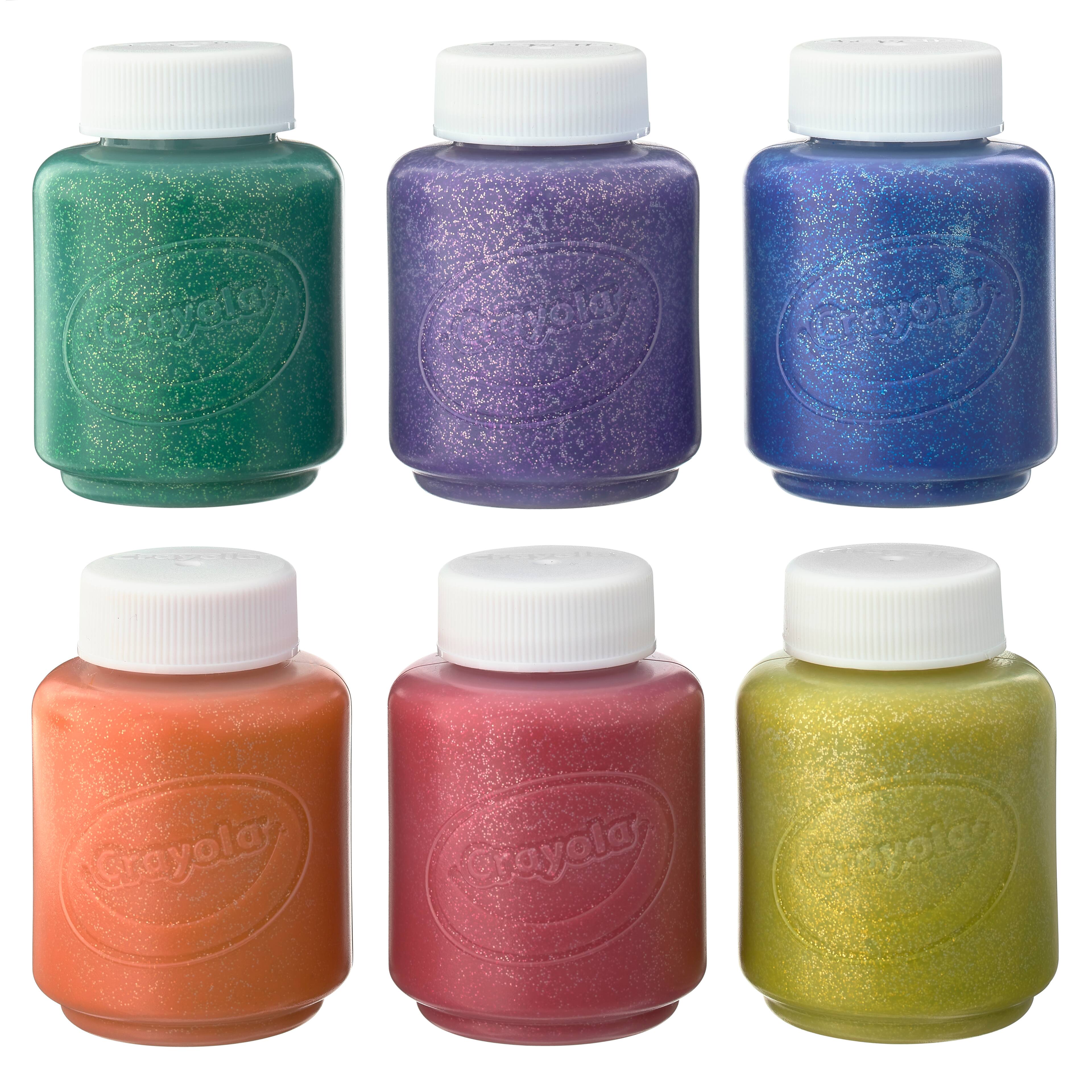 6 bouteilles de peinture lavable Crayola - Boutique BCD JEUX