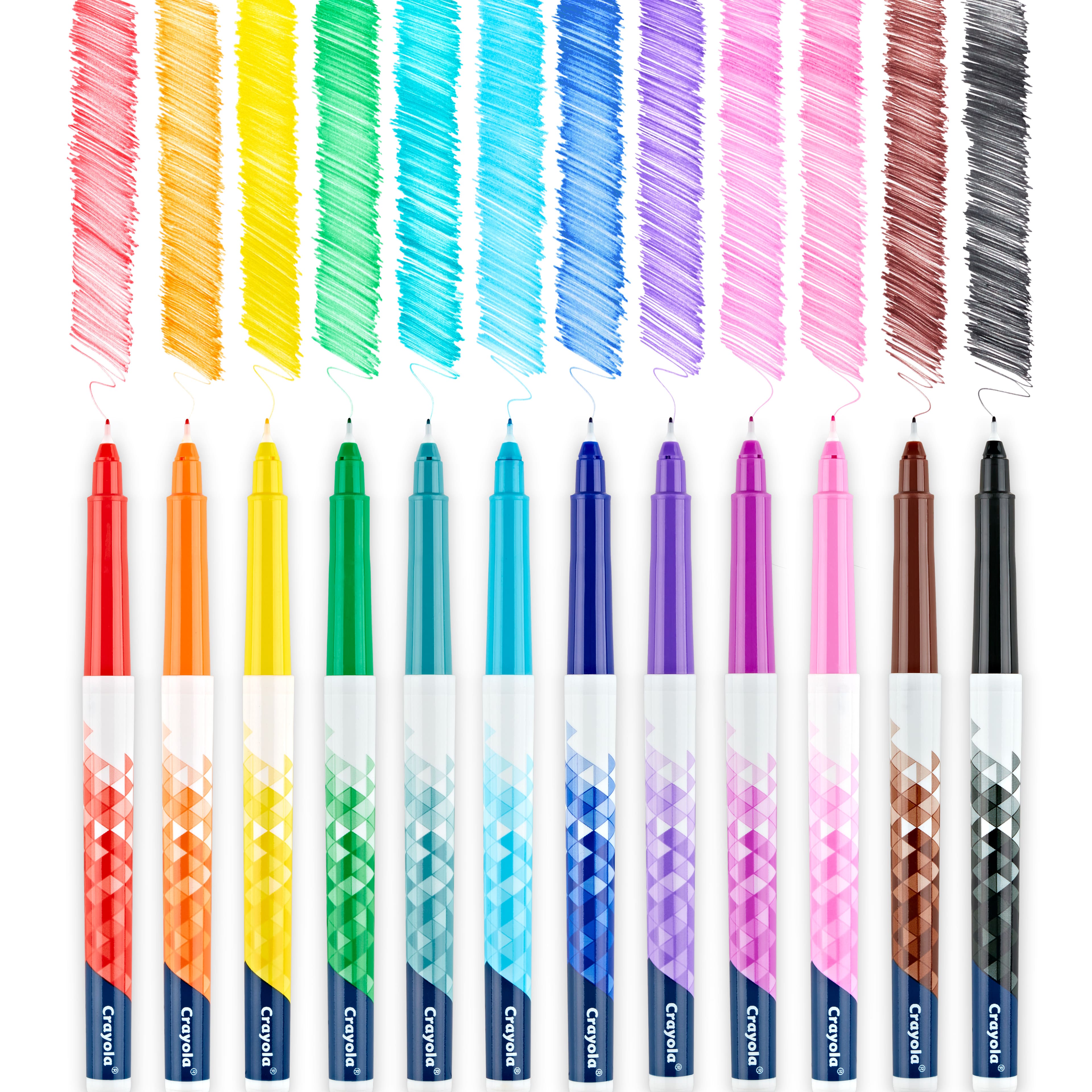 Crayola&#xAE; Ultra Fine Point Doodle Markers, 12ct.