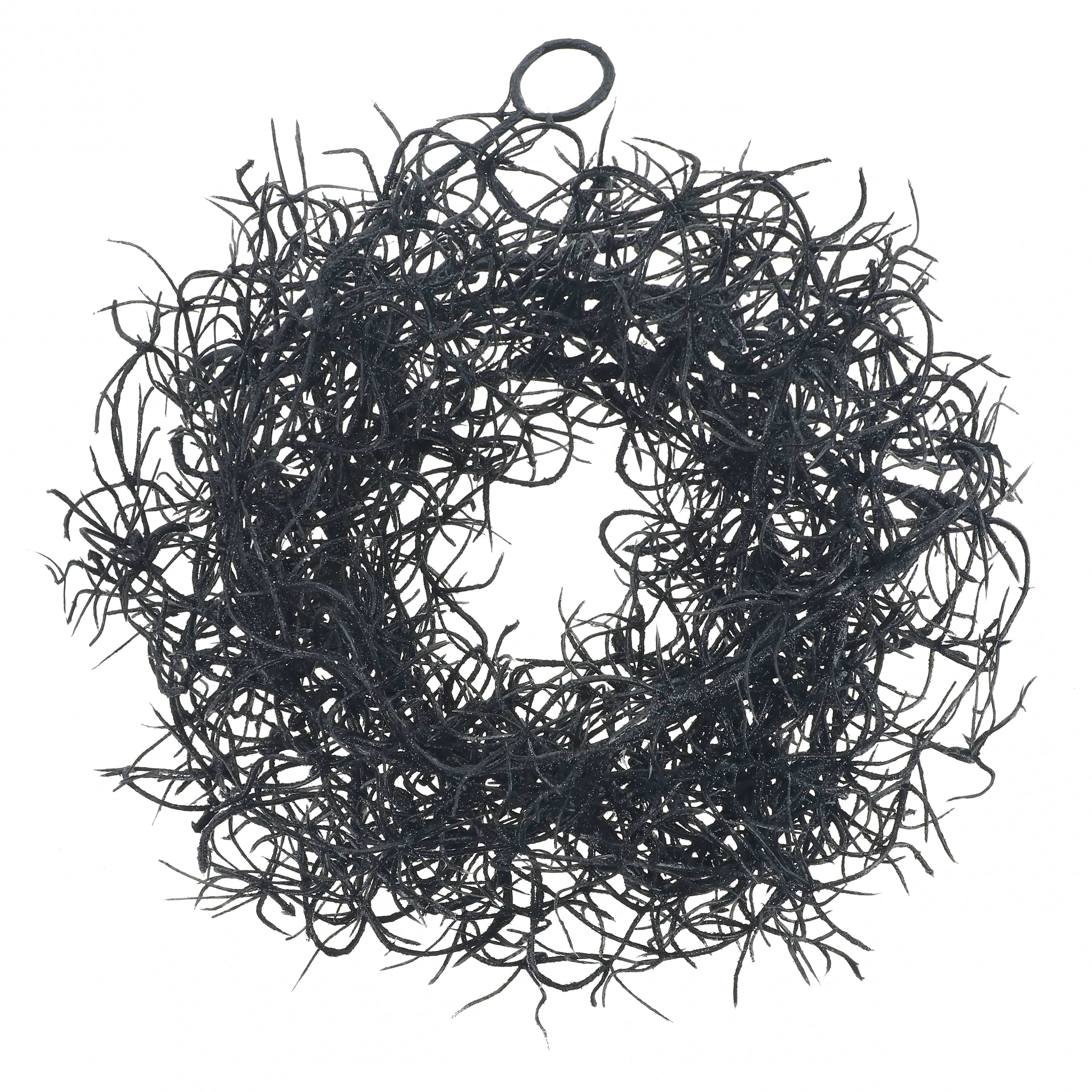 5ft. Black Spanish Moss Coiled Garland by Ashland®