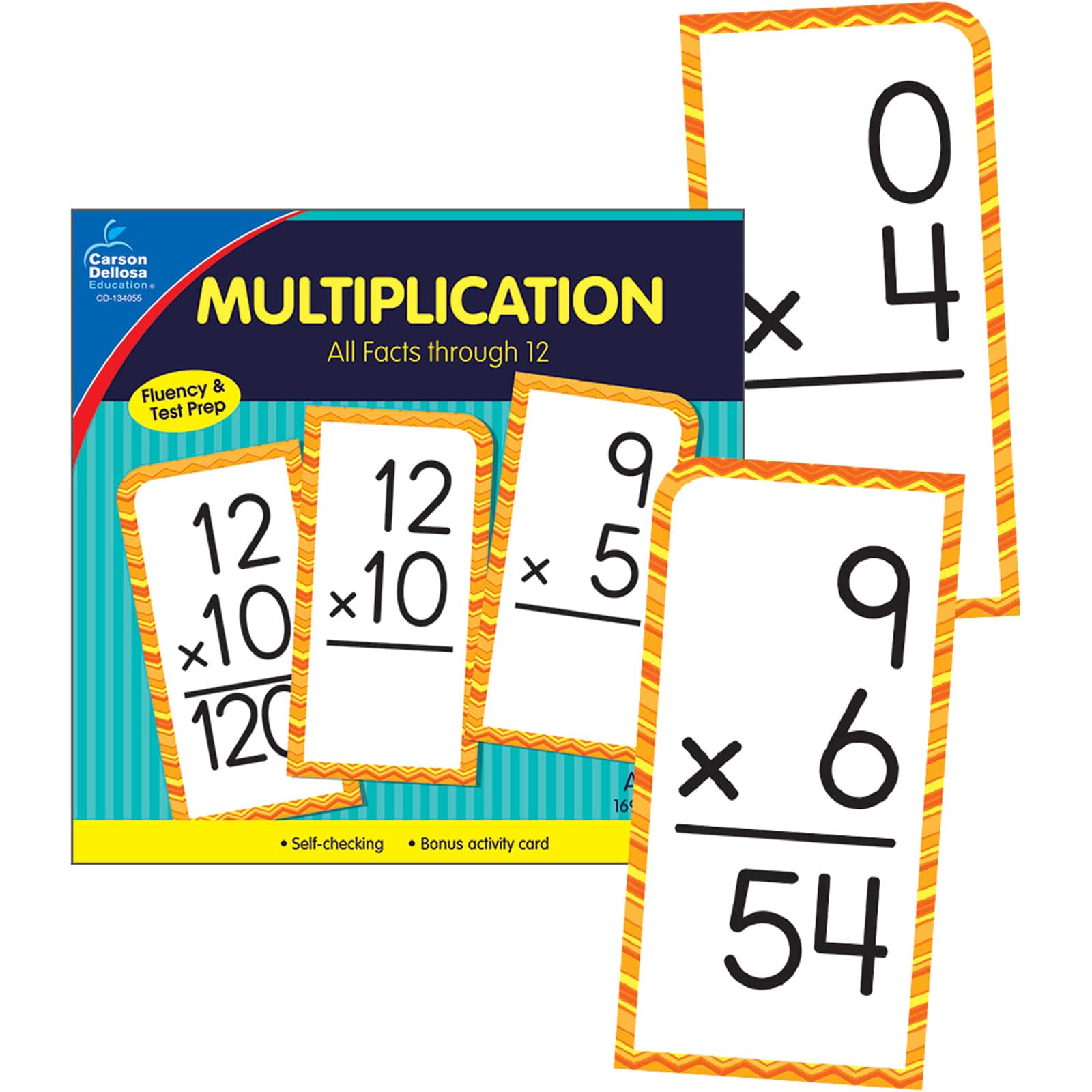 Carson Dellosa Education® 0-12 Multiplication Flash Cards | Michaels