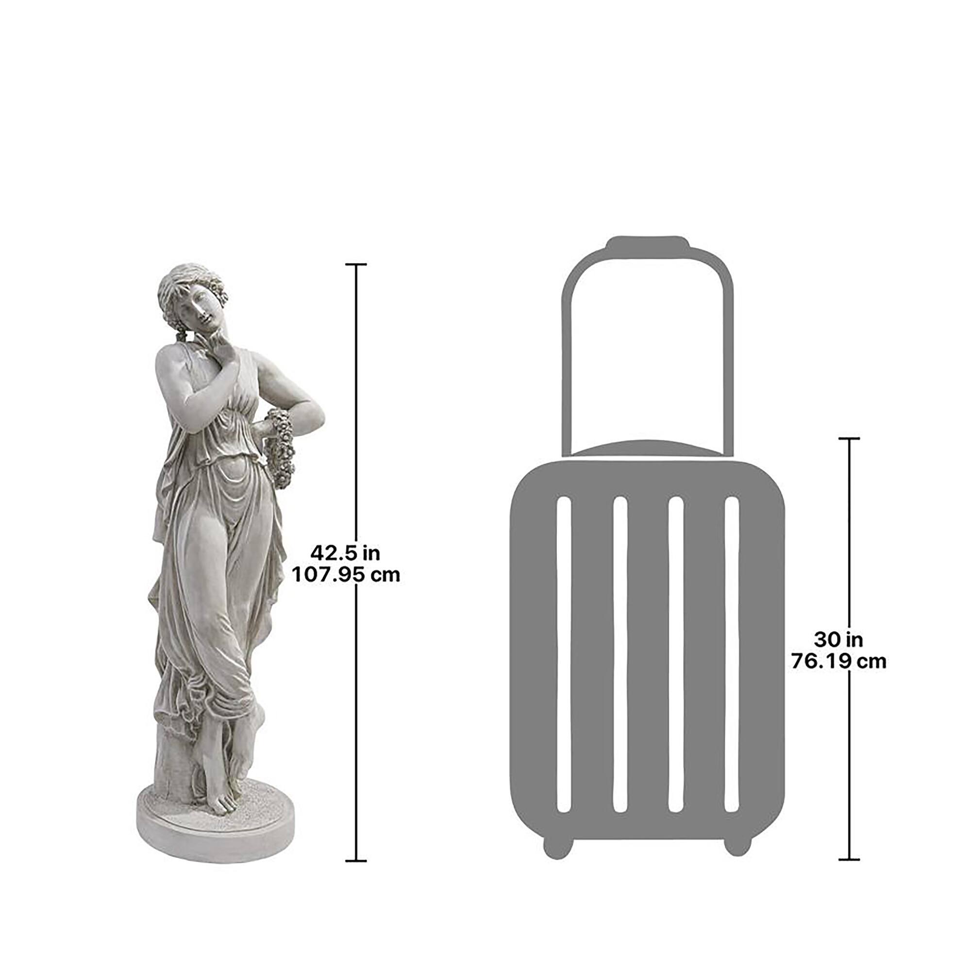 Design Toscano 42.5" Dancer with Finger on Chin Sculpture