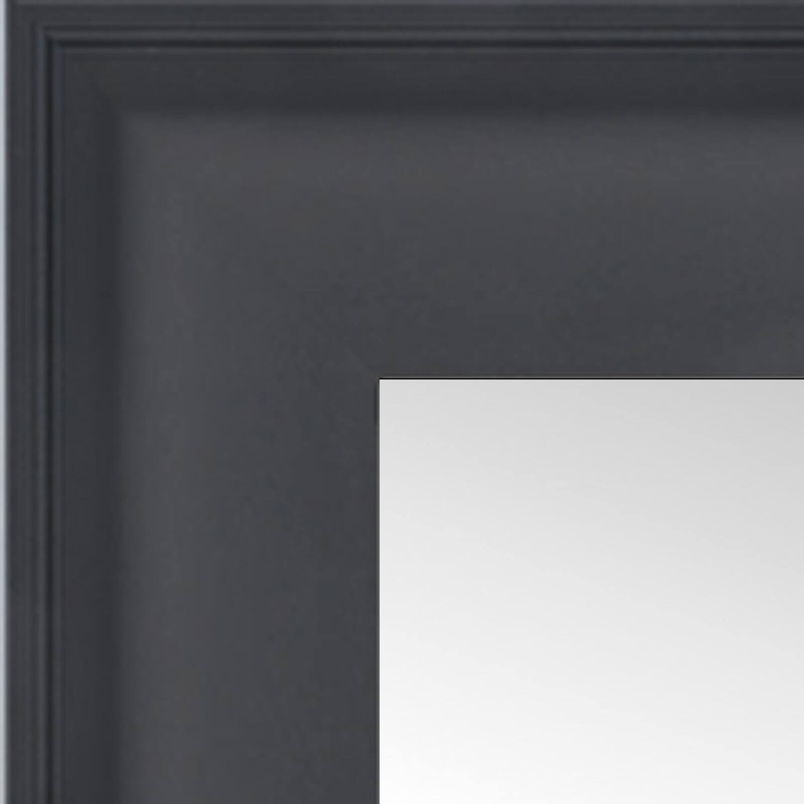 Timeless Frames® Jude Black 12" x 12" Framed Mirror
