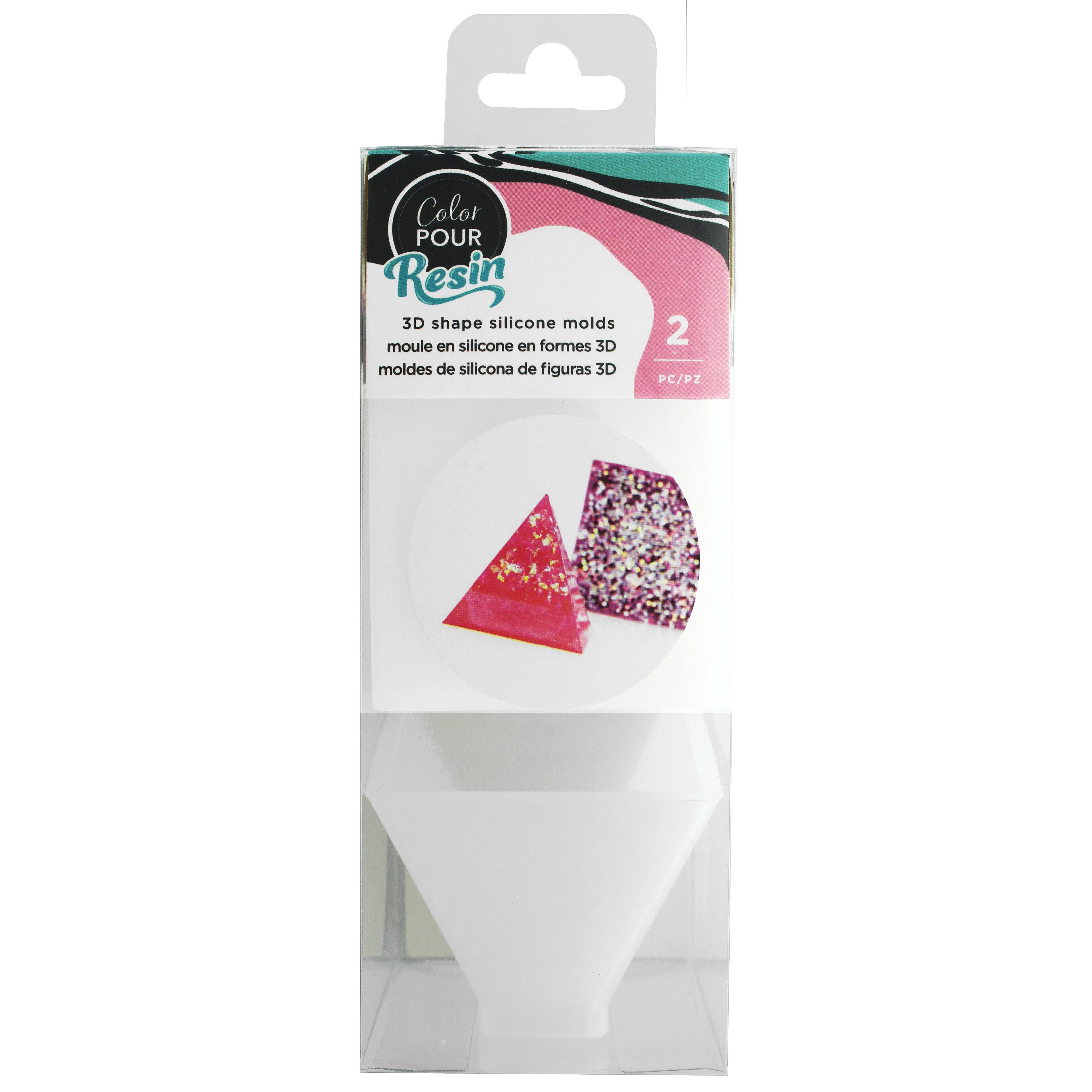 Color Pour Resin Paper Weight Silicone Molds Resin Molds Michaels