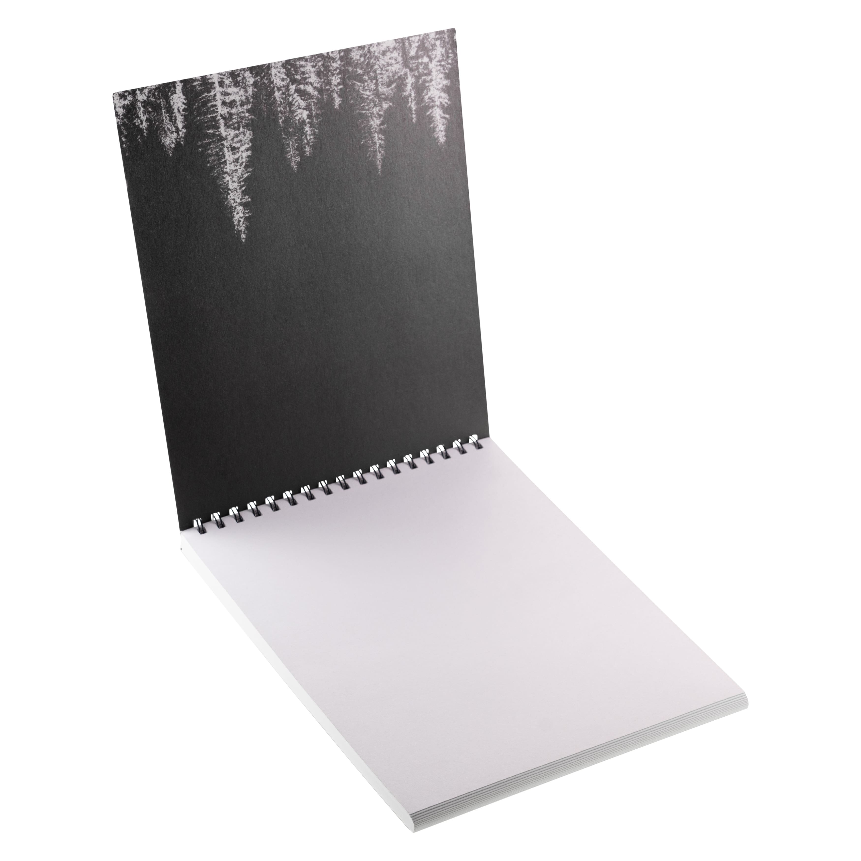 Hello, Artist! Black &#x26; White Mountains Sketch Book