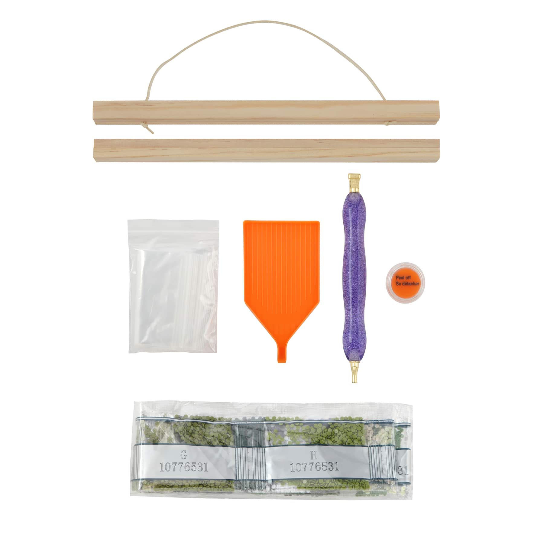 8" x 10" Witch Eye Diamond Art Kit with Magnetic Frame by Make Market®