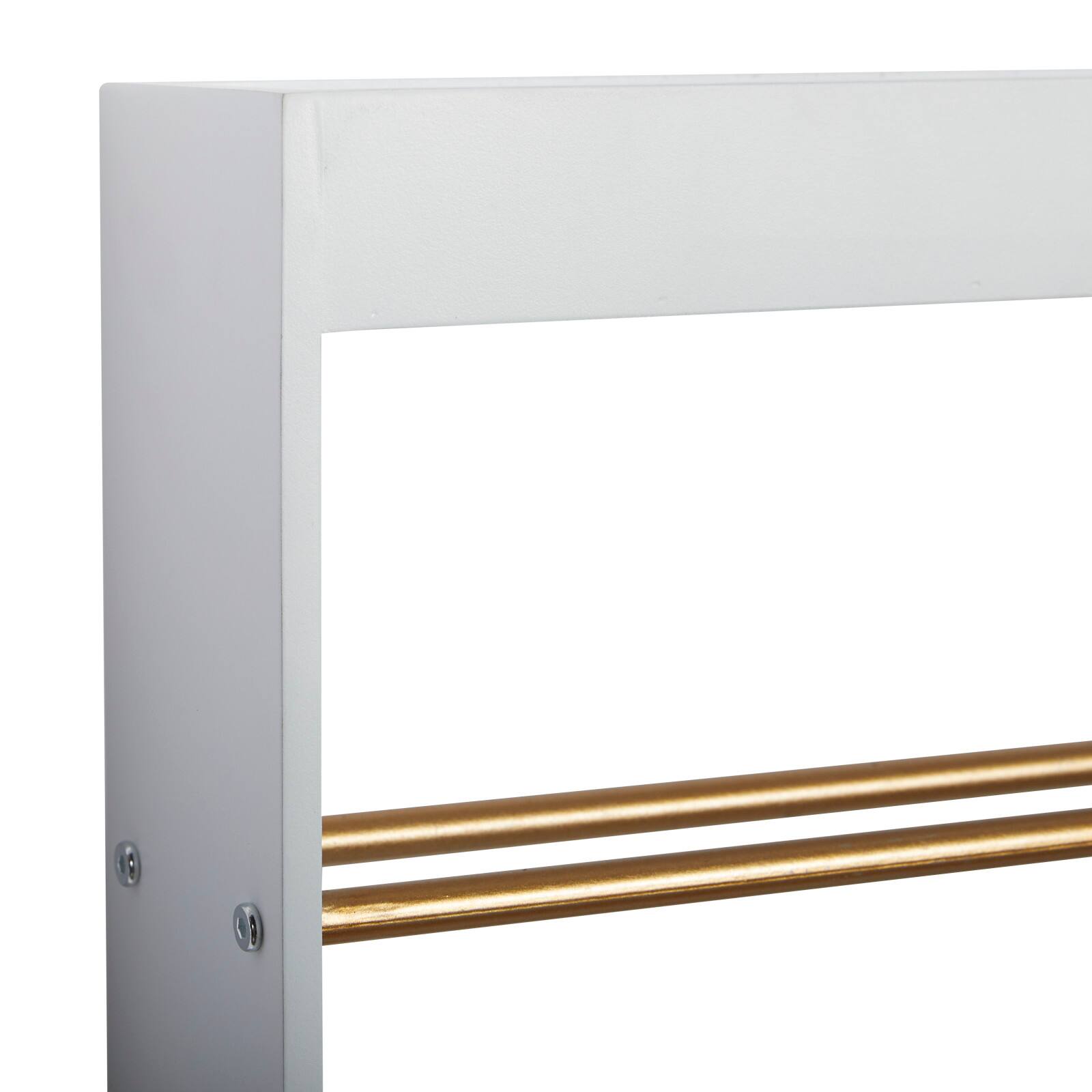 White MDF Glam Wall Shelves Floating Shelves Michaels