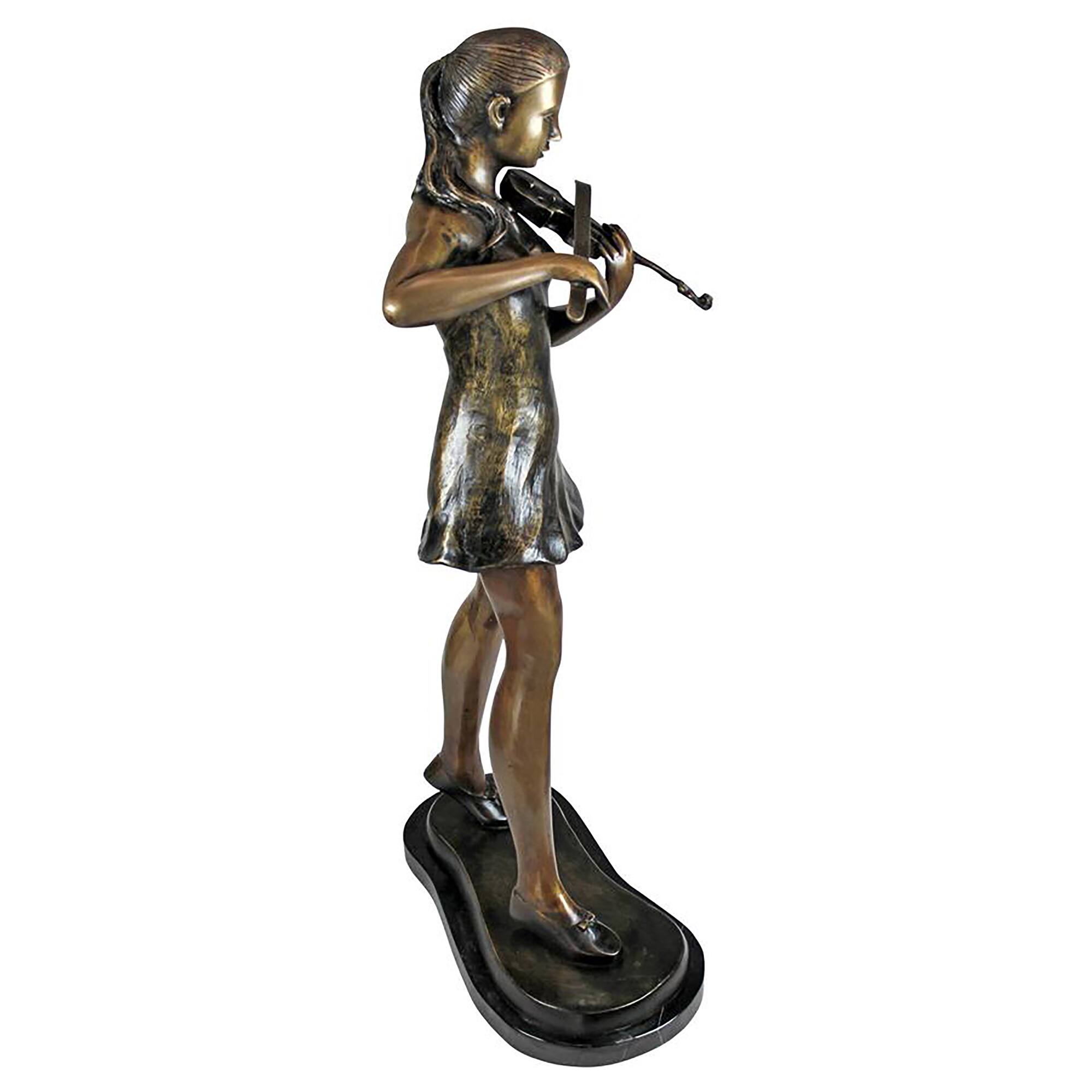 Design Toscano 36&#x22; The Young Violinist Sculpture