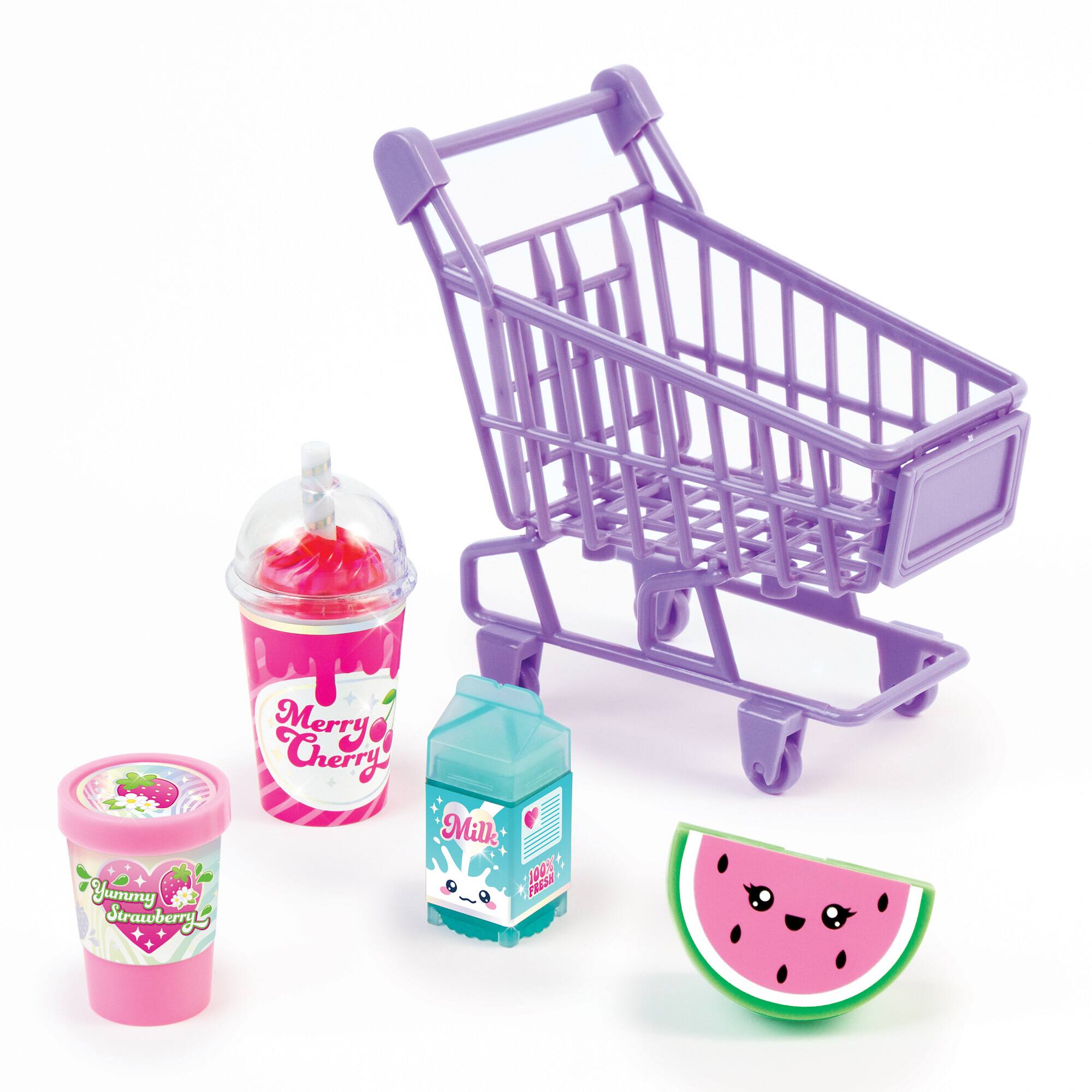 Make It Real&#x2122; 3C4G Tiny Treats Trolley Lip Gloss Set