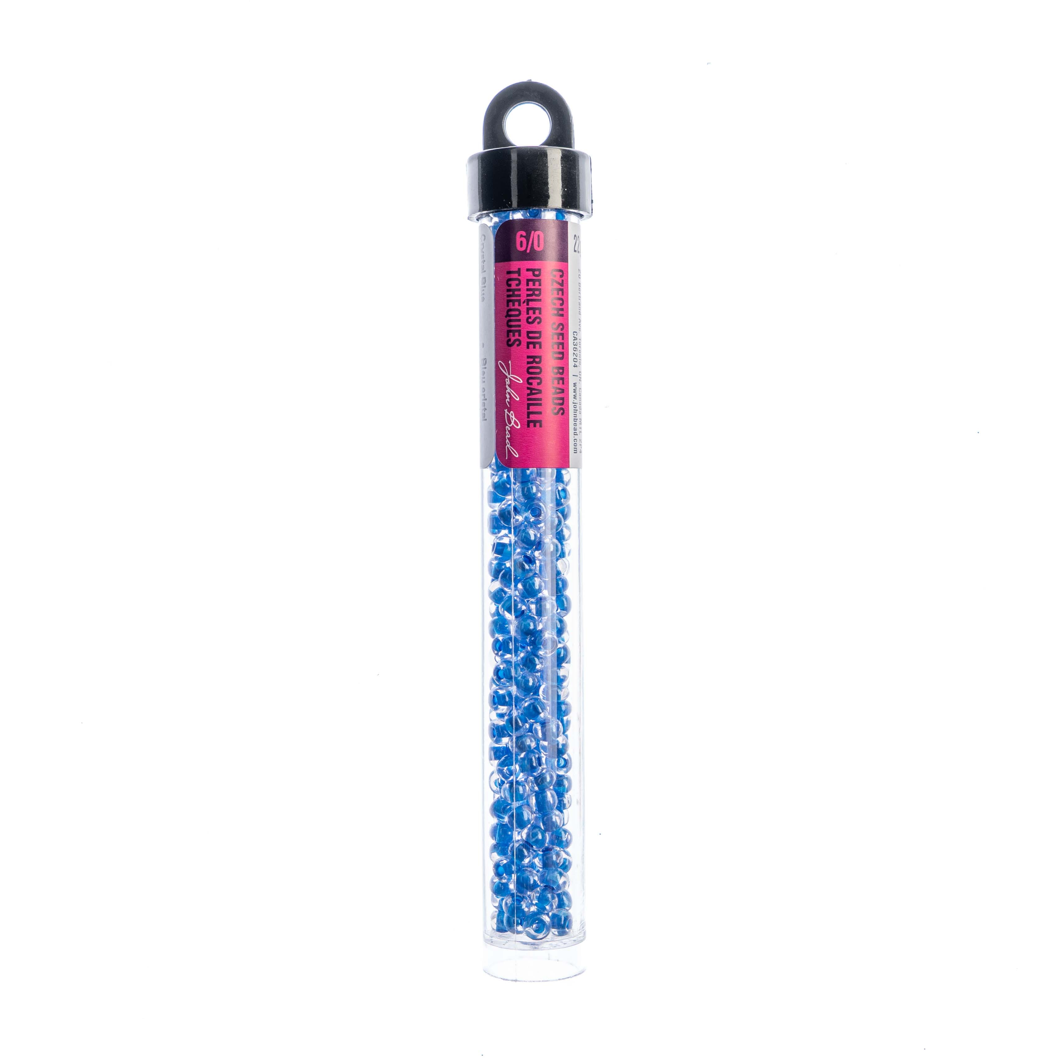John Bead Czech Glass Seed Beads Mix, 6/0