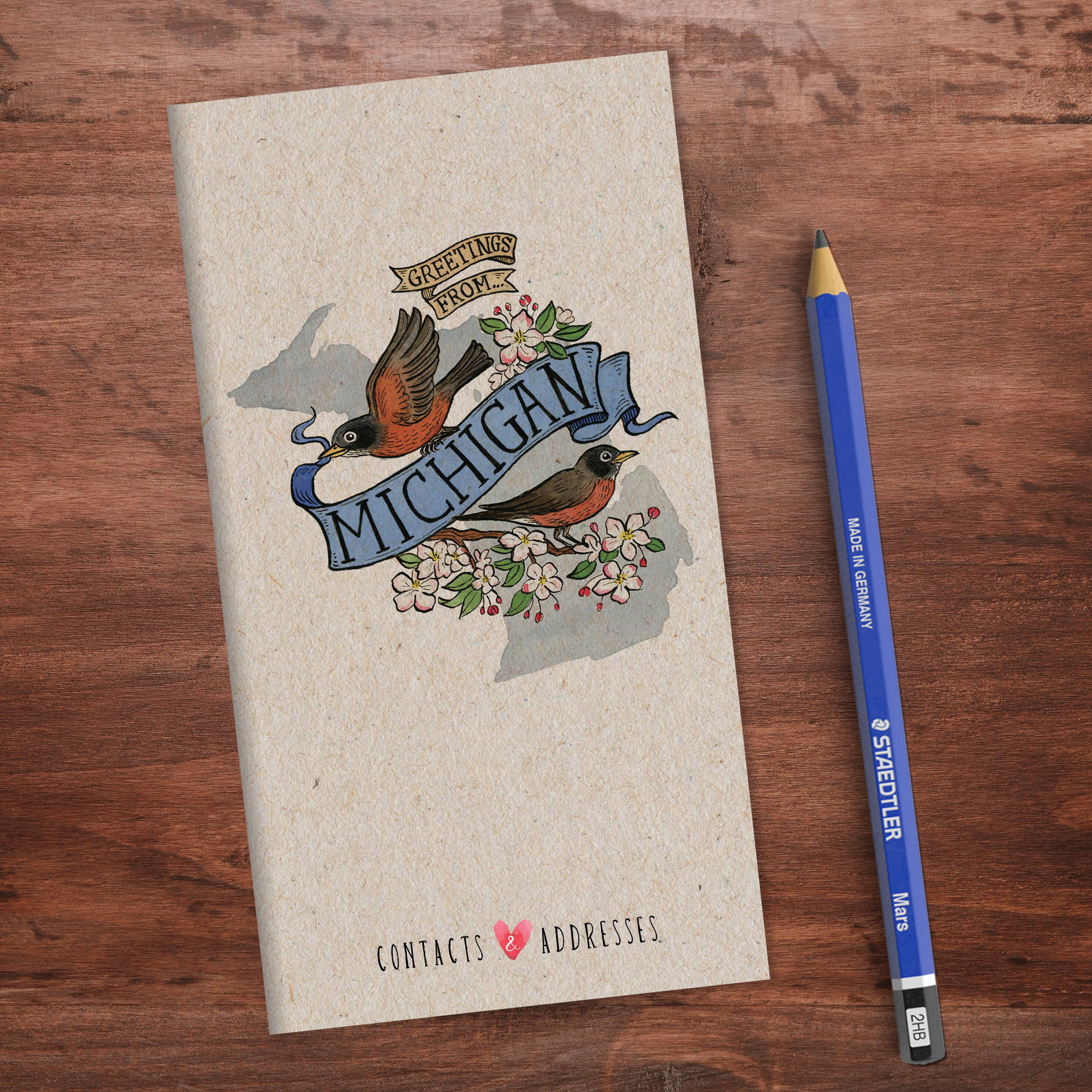 TF Publishing Michigan Address Book