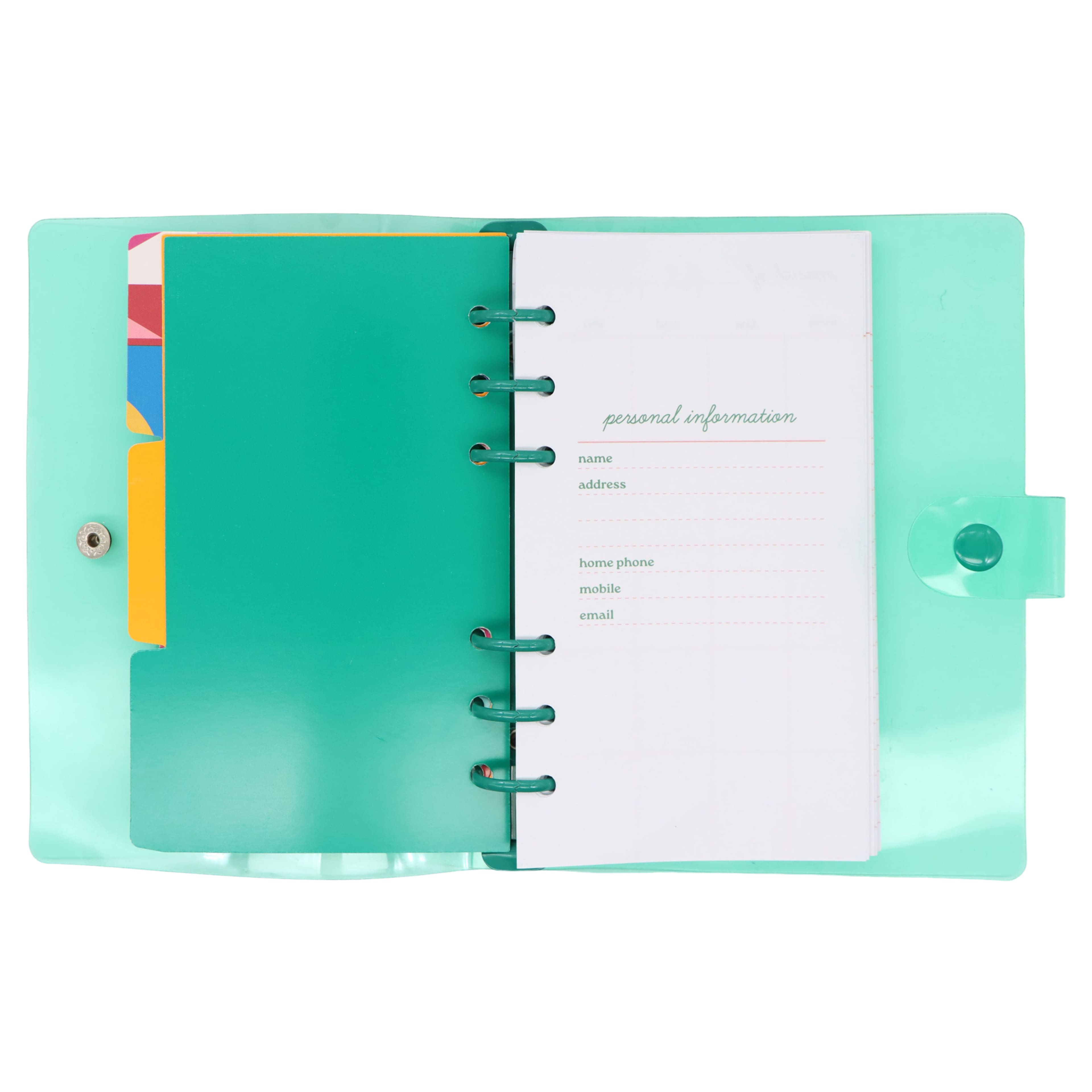 Assorted 5&#x22; x 7.25&#x22; Ring Binder Planner, 1pc. by Fab Finds