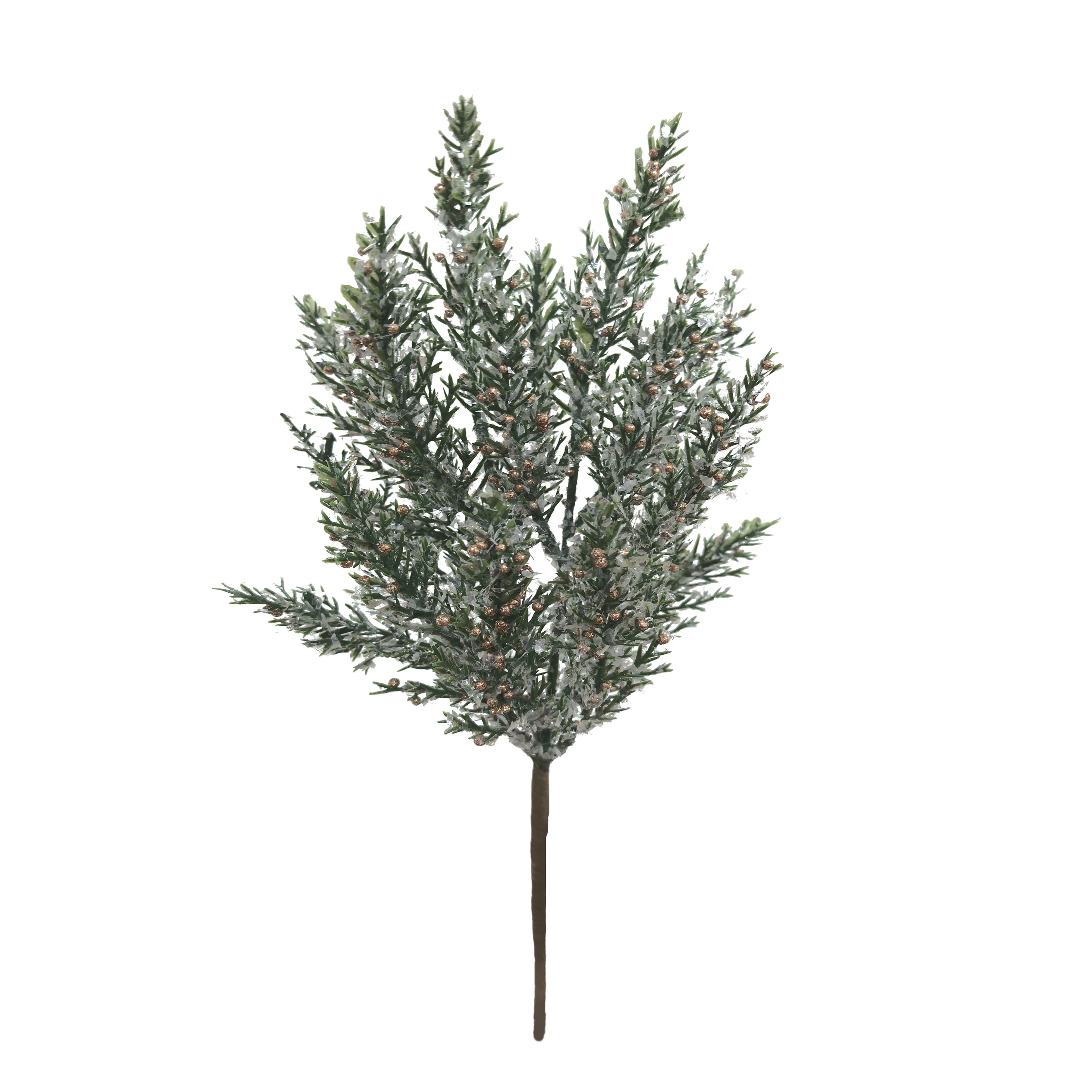 13.5&#x22; Icy Gold Berry &#x26; Pine Needle Pick by Ashland&#xAE;