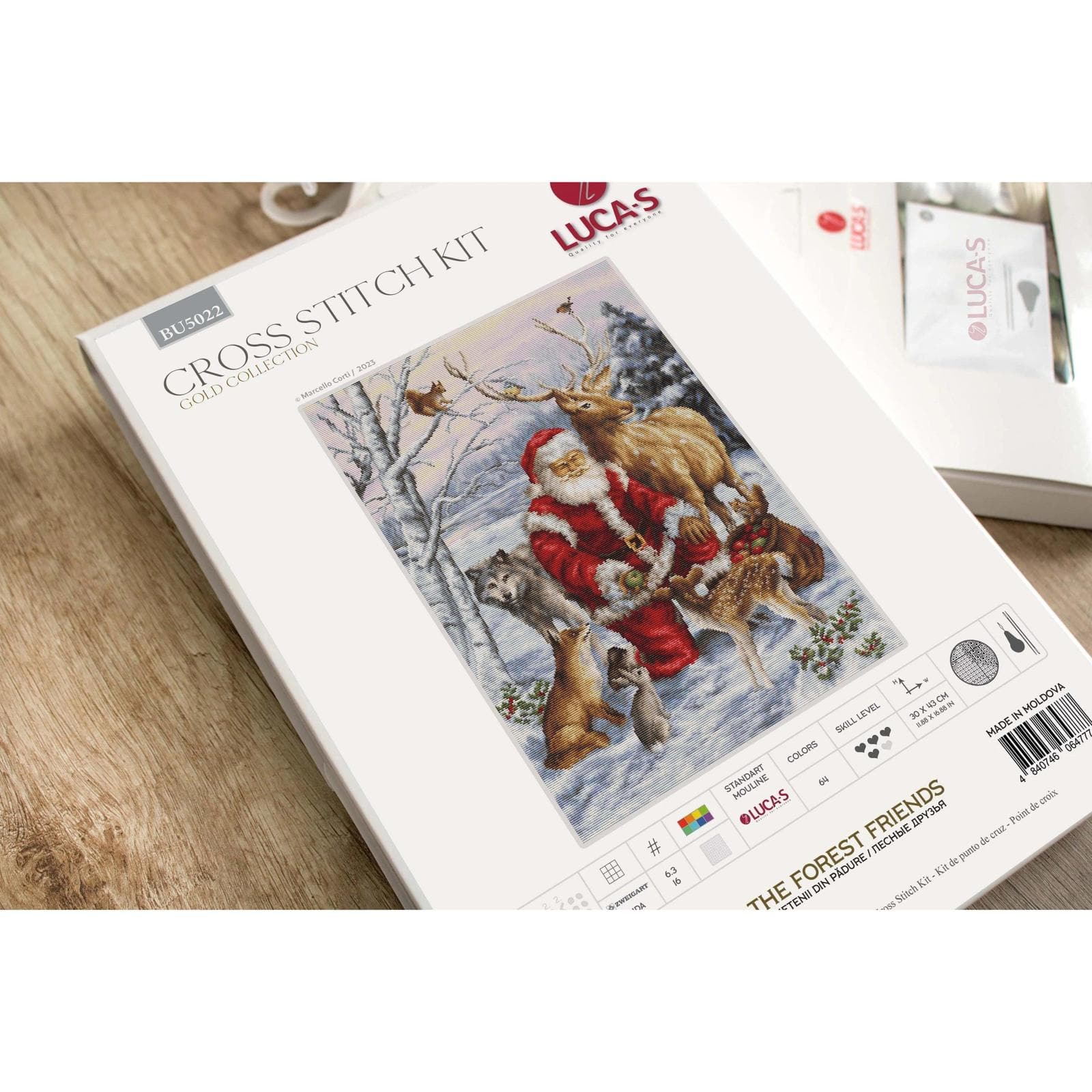 Luca-S The Forest Friends Counted Cross Stitch Kit