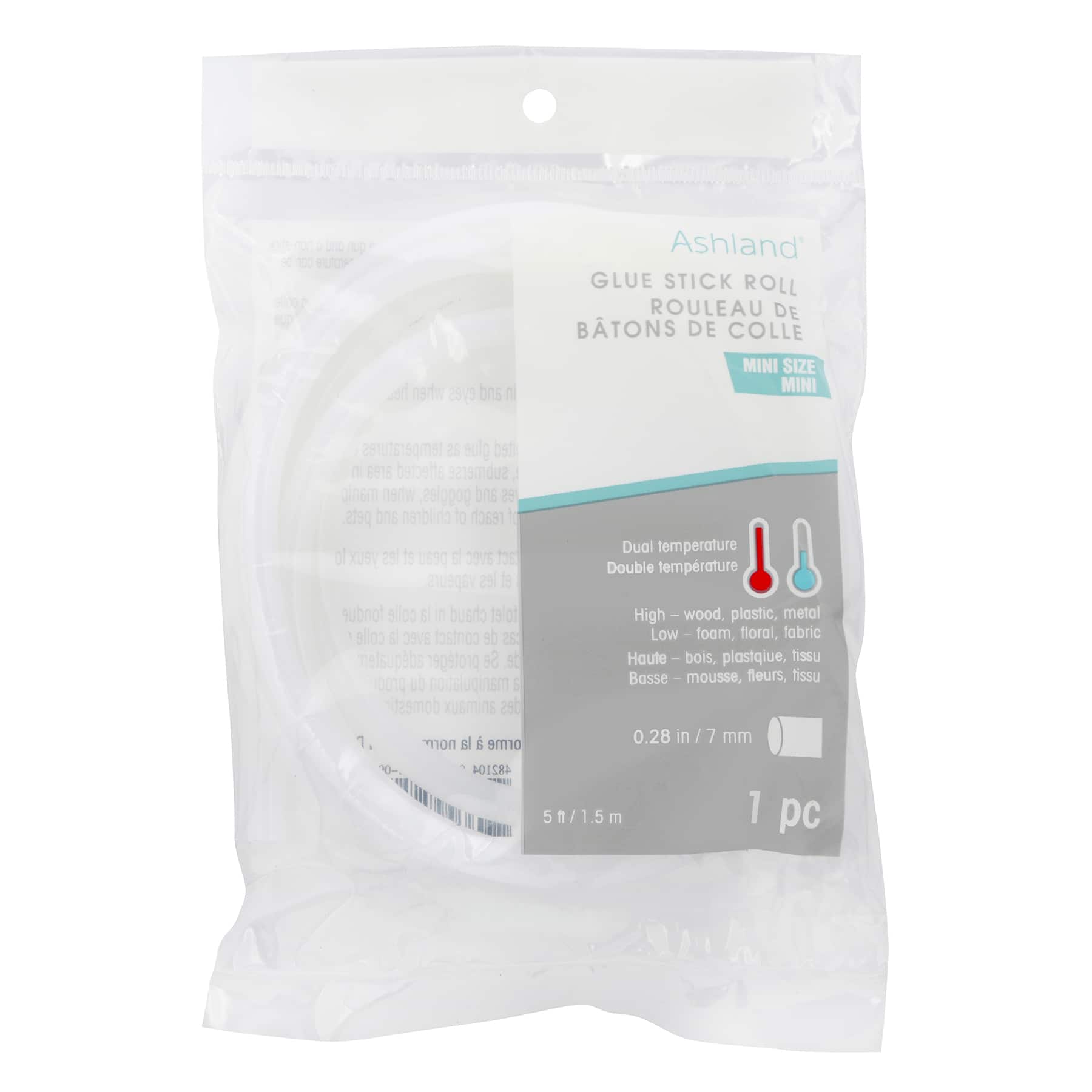 5ft. Mini Dual Temperature Glue Stick Roll by Ashland®