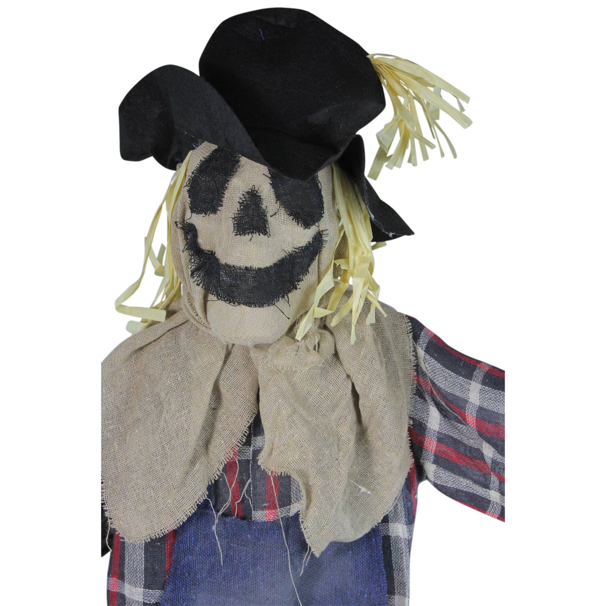 5.5ft. Lighted LED Animated Halloween Scarecrow