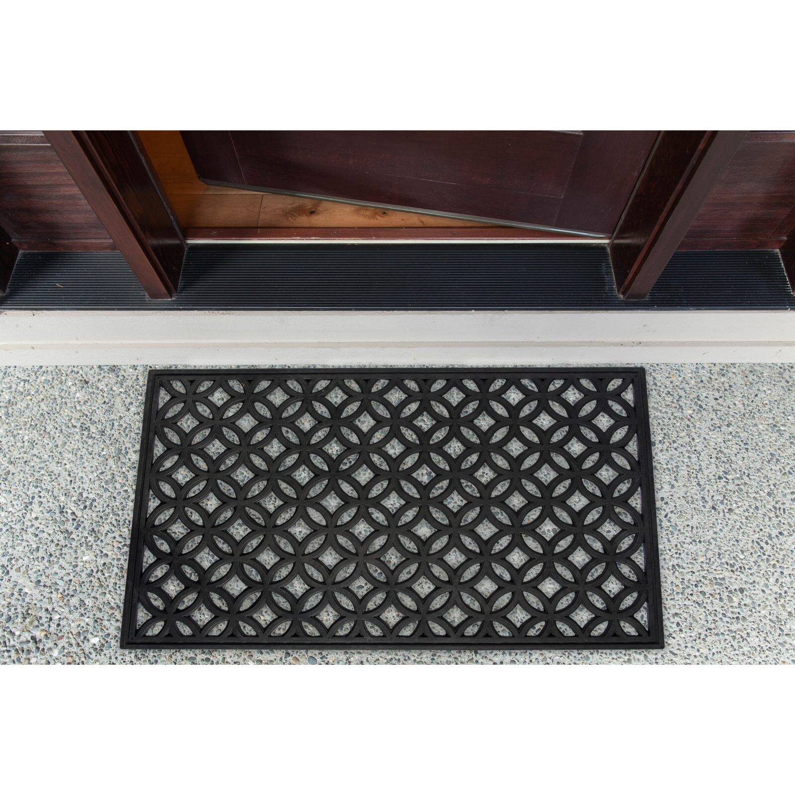 DII&#xAE; Lattice Rubber Doormat