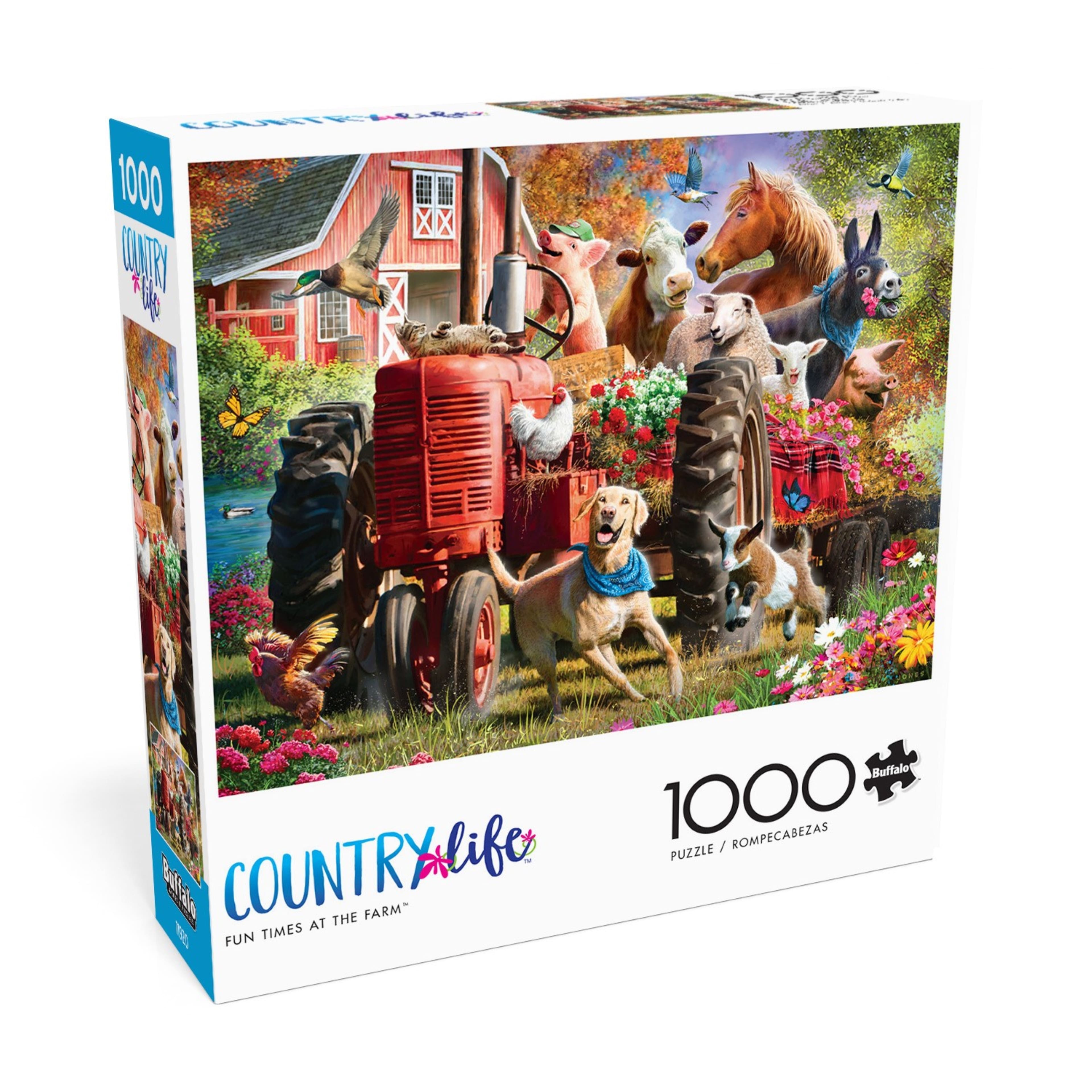 Assorted Country Life 1,000 Piece Puzzle